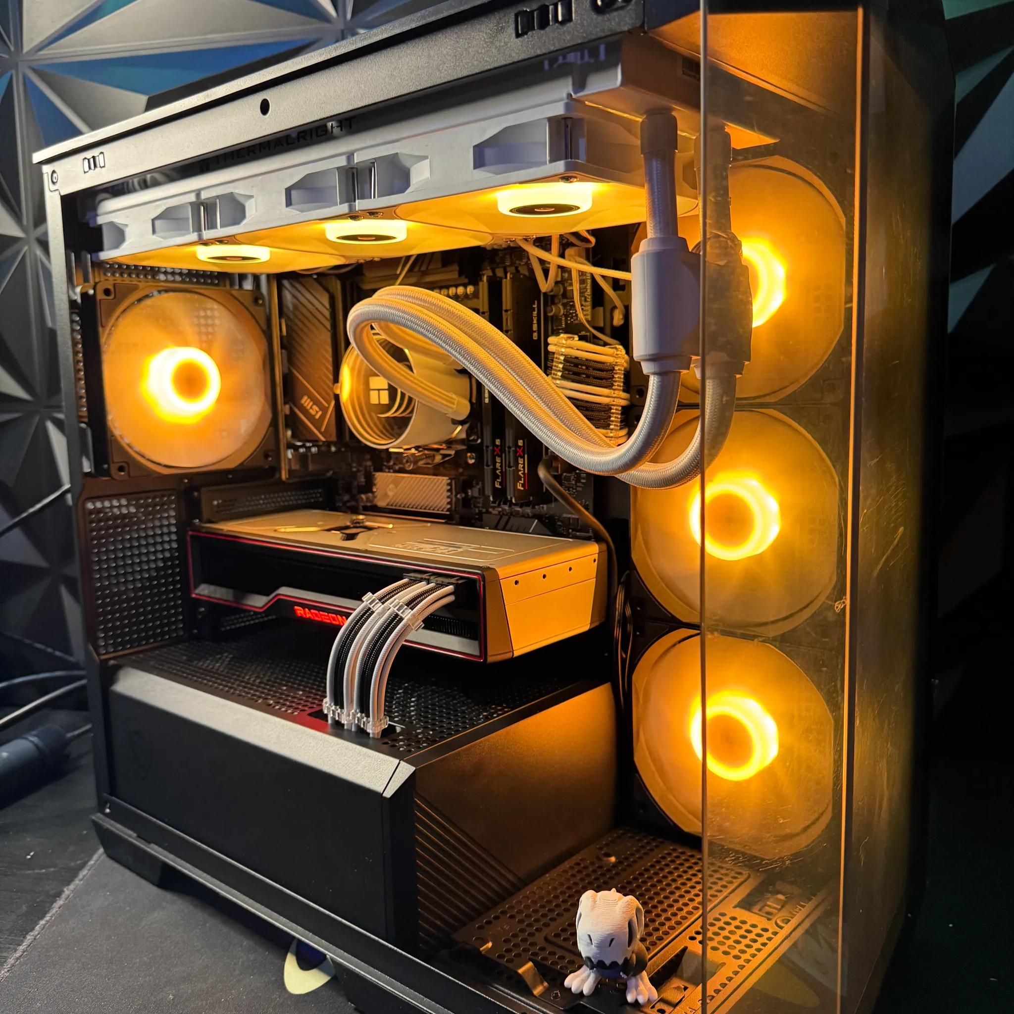 🦖🖤Black Zilla Gaming Beast 🦖🖤 Ryzen 9 7900X| RX 6900XT| 48 GB DDR5| 2 TB NVMe|