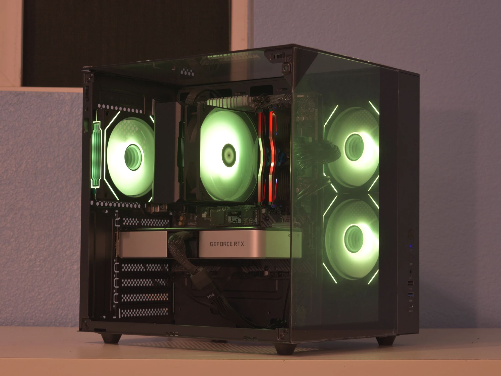 💸Value Gamer💸 Ryzen 5 3600 | RTX 3060ti 8GB | 16GB DDR4 | 1TB nVME SSD | RGB | Win11 + Wifi