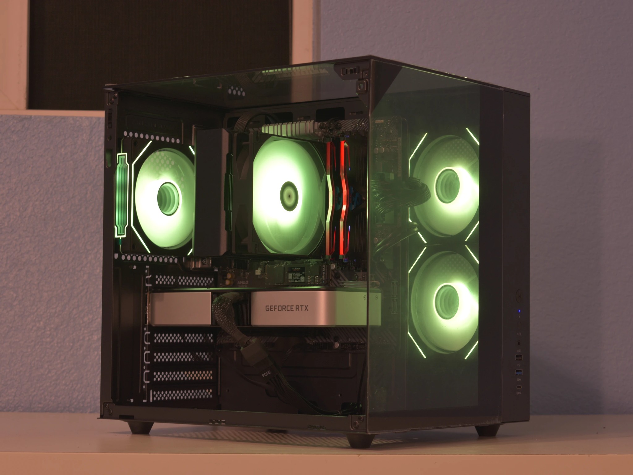 💸Value Gamer💸 Ryzen 5 3600 | RTX 3060ti 8GB | 16GB DDR4 | 1TB nVME SSD | RGB | Win11 + Wifi