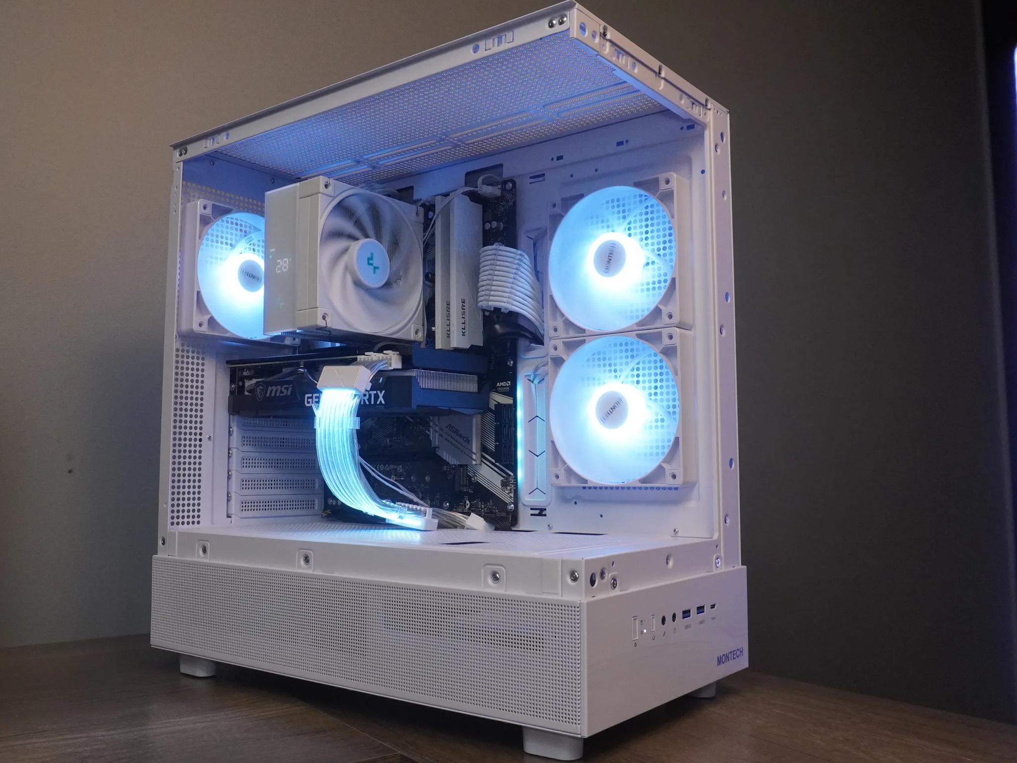 🤍AESTHETIC🤍 1440p GAMING MACHINE 💚RTX 3070 🧡 Ryzen 5 5600x | 32GB | 1TB | WIFI