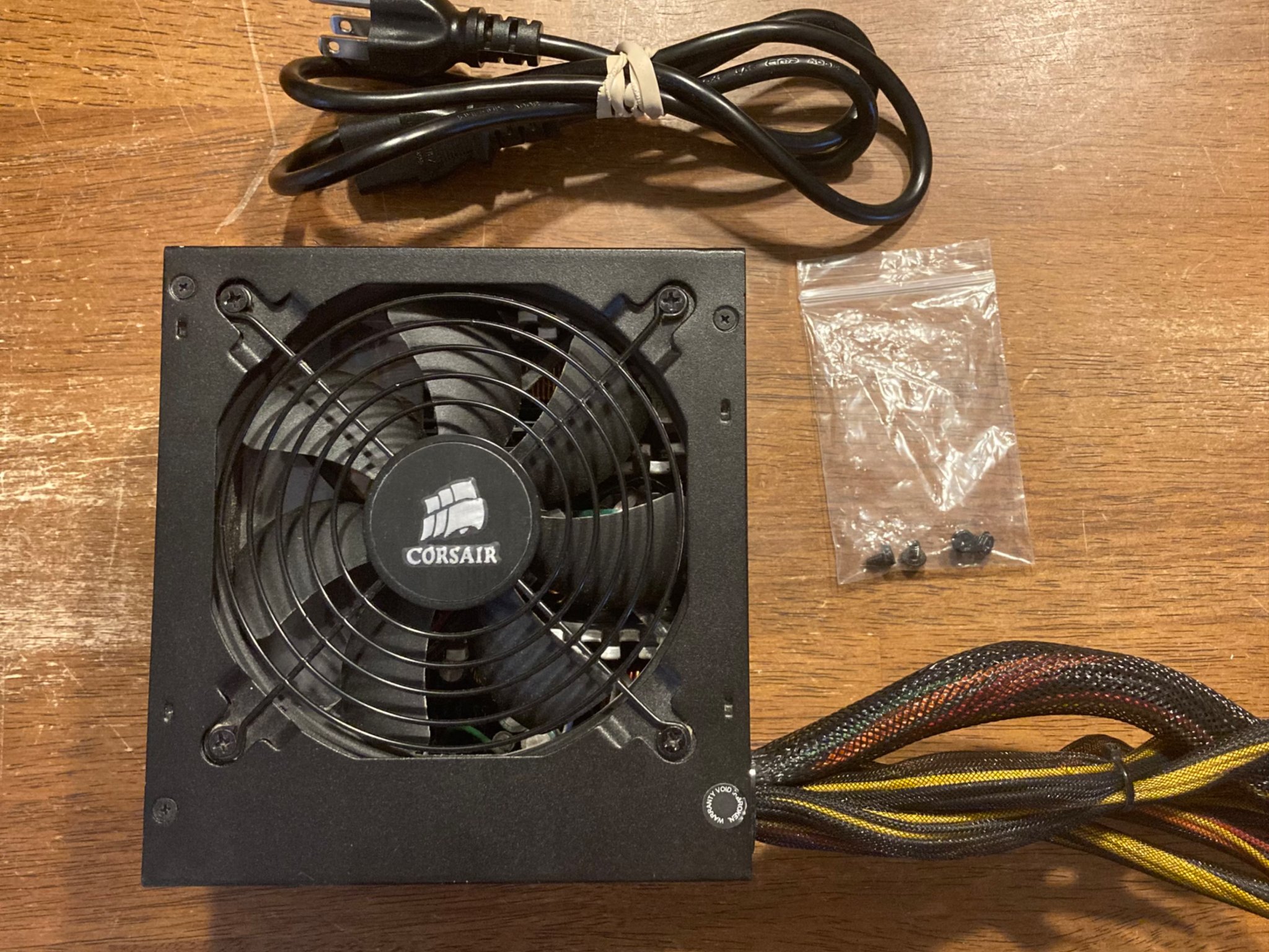 Corsair CX600 600 Watt 80+ Bronze ATX Power Supply