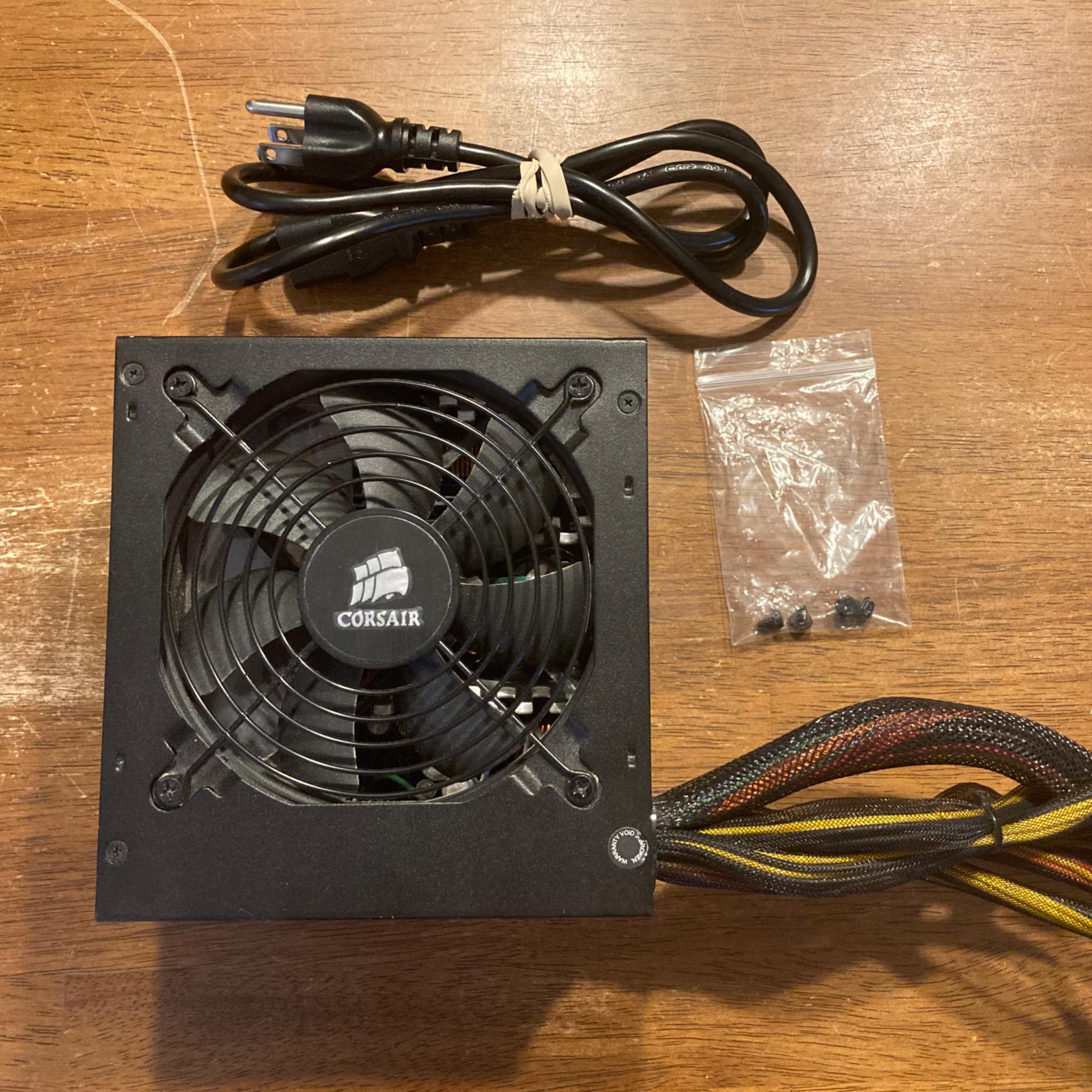Corsair CX600 600 Watt 80+ Bronze ATX Power Supply