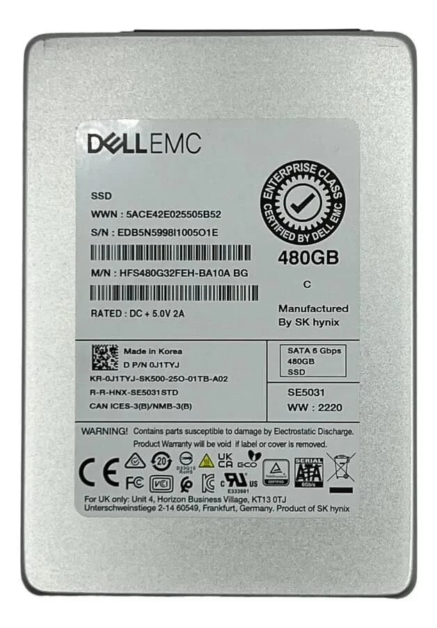 Dell J1TYJ 480 GB Solid State Drive