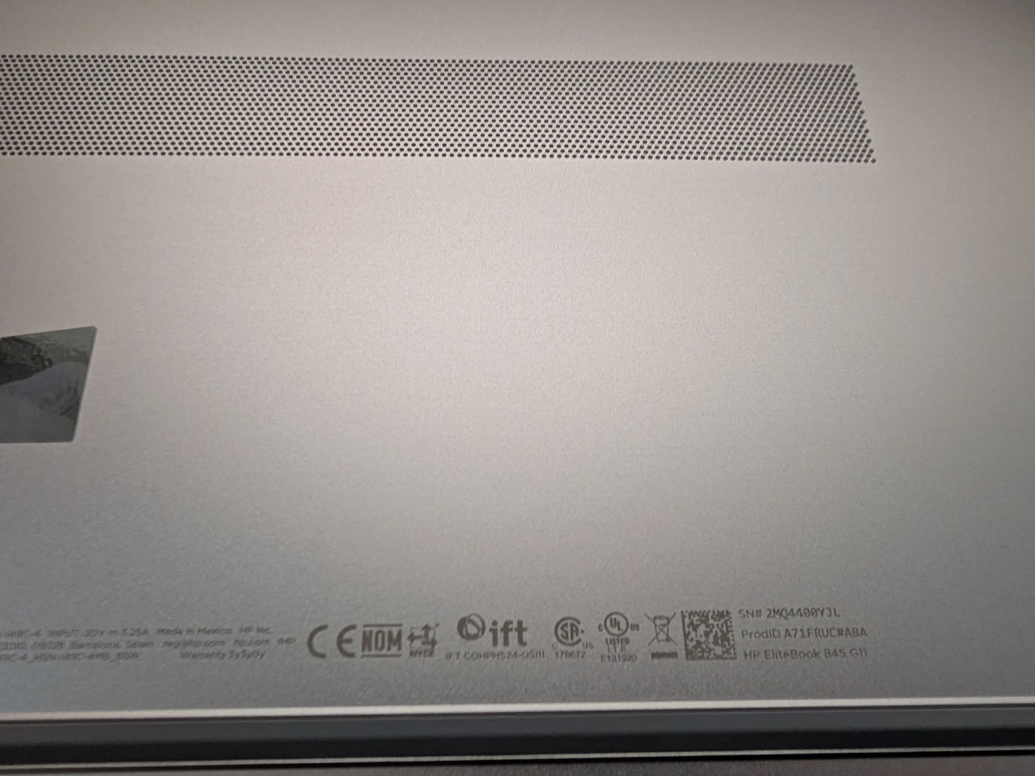 HP EliteBook 845 G11 14 AMD Ryzen 5 8540 16GB RAM 256GB SSD Notebook PC