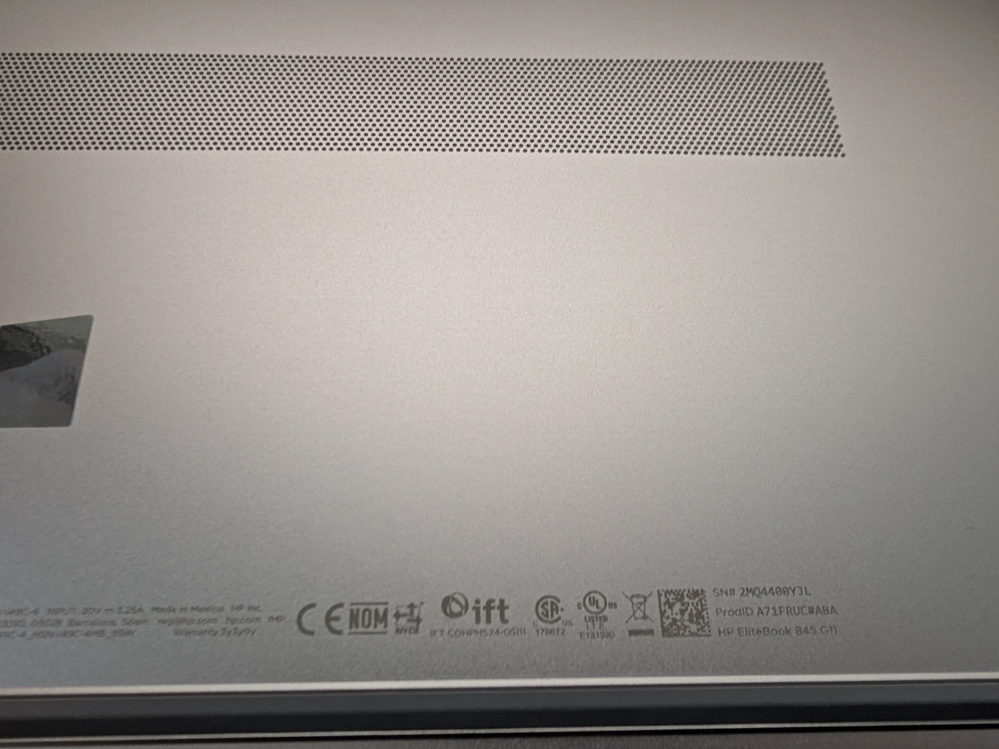 HP EliteBook 845 G11 14 AMD Ryzen 5 8540 16GB RAM 256GB SSD Notebook PC