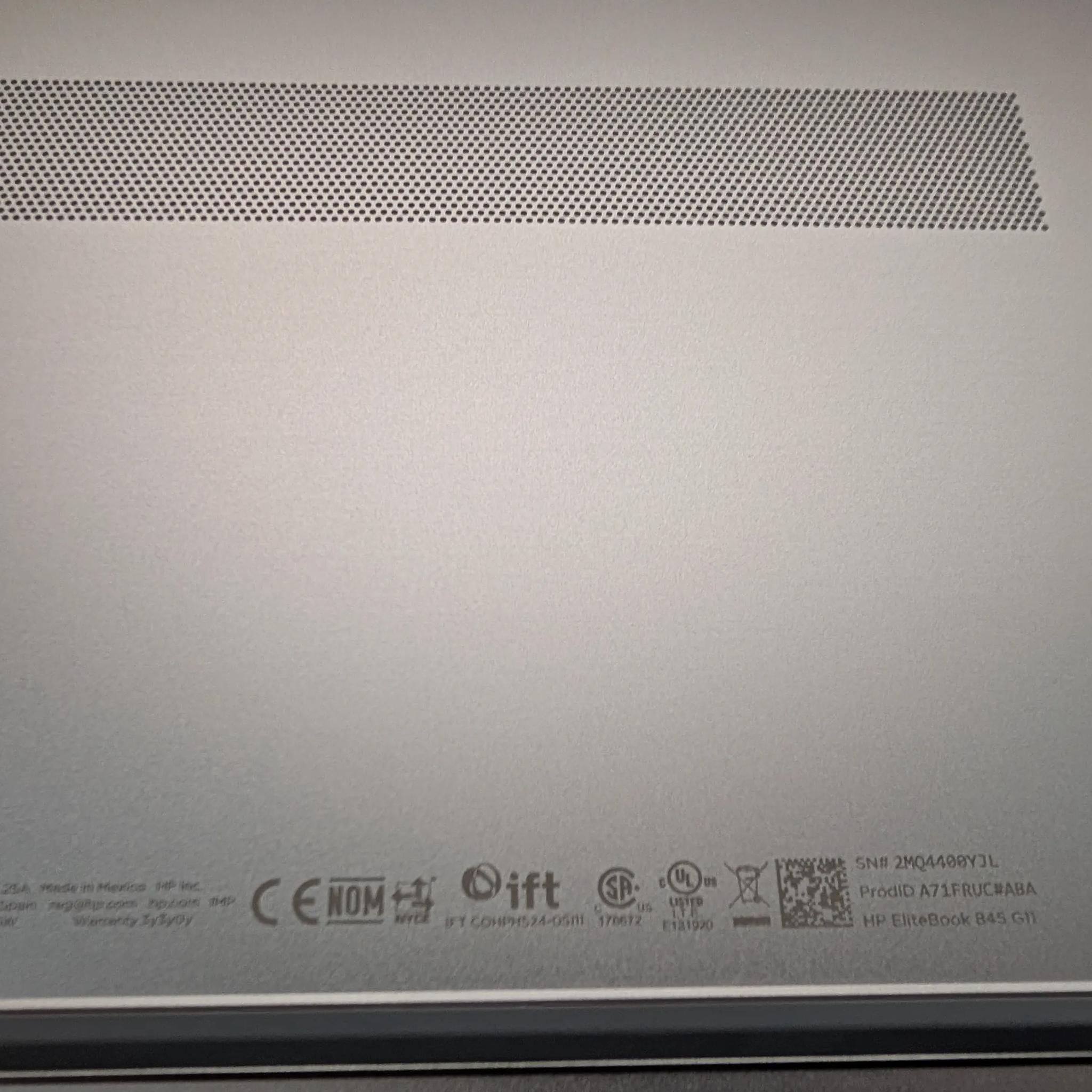 HP EliteBook 845 G11 14 AMD Ryzen 5 8540 16GB RAM 256GB SSD Notebook PC