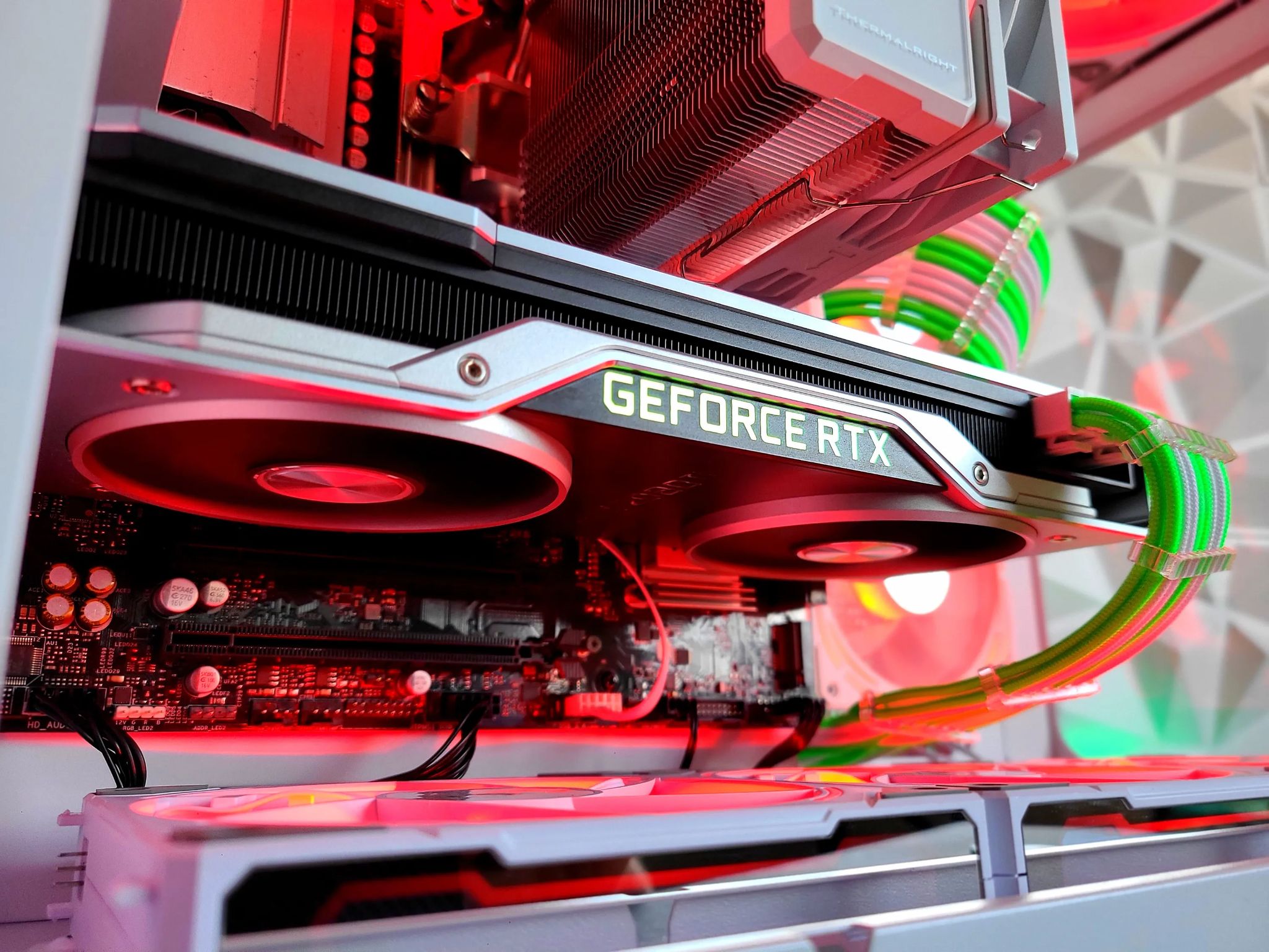 Nvidia GeForce RTX 2080 Ti 11 GB | AMD Ryzen 7 3700x 8-Core CPU | 32 GB Ram | 1 TB SSD