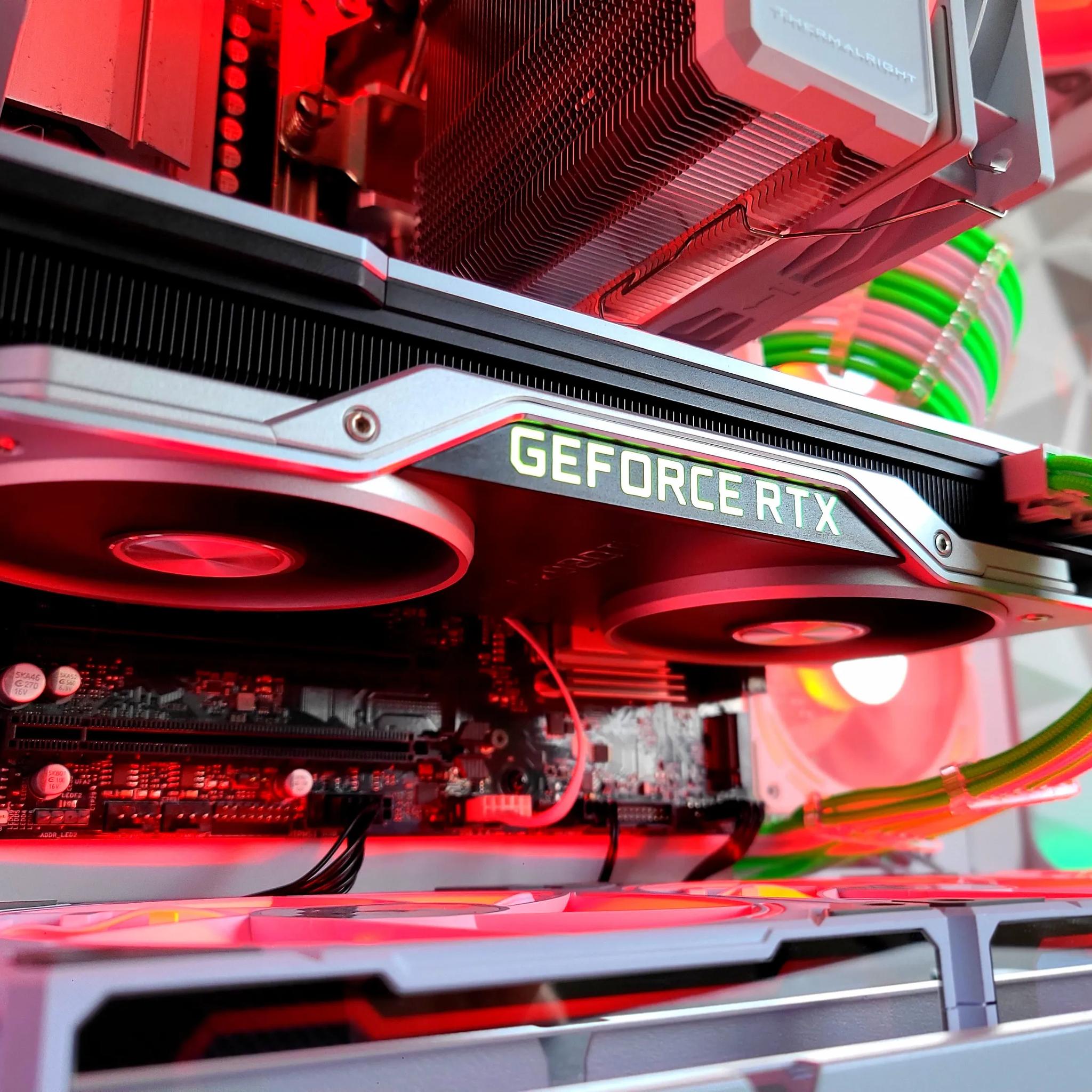 Nvidia GeForce RTX 2080 Ti 11 GB | AMD Ryzen 7 3700x 8-Core CPU | 32 GB Ram | 1 TB SSD