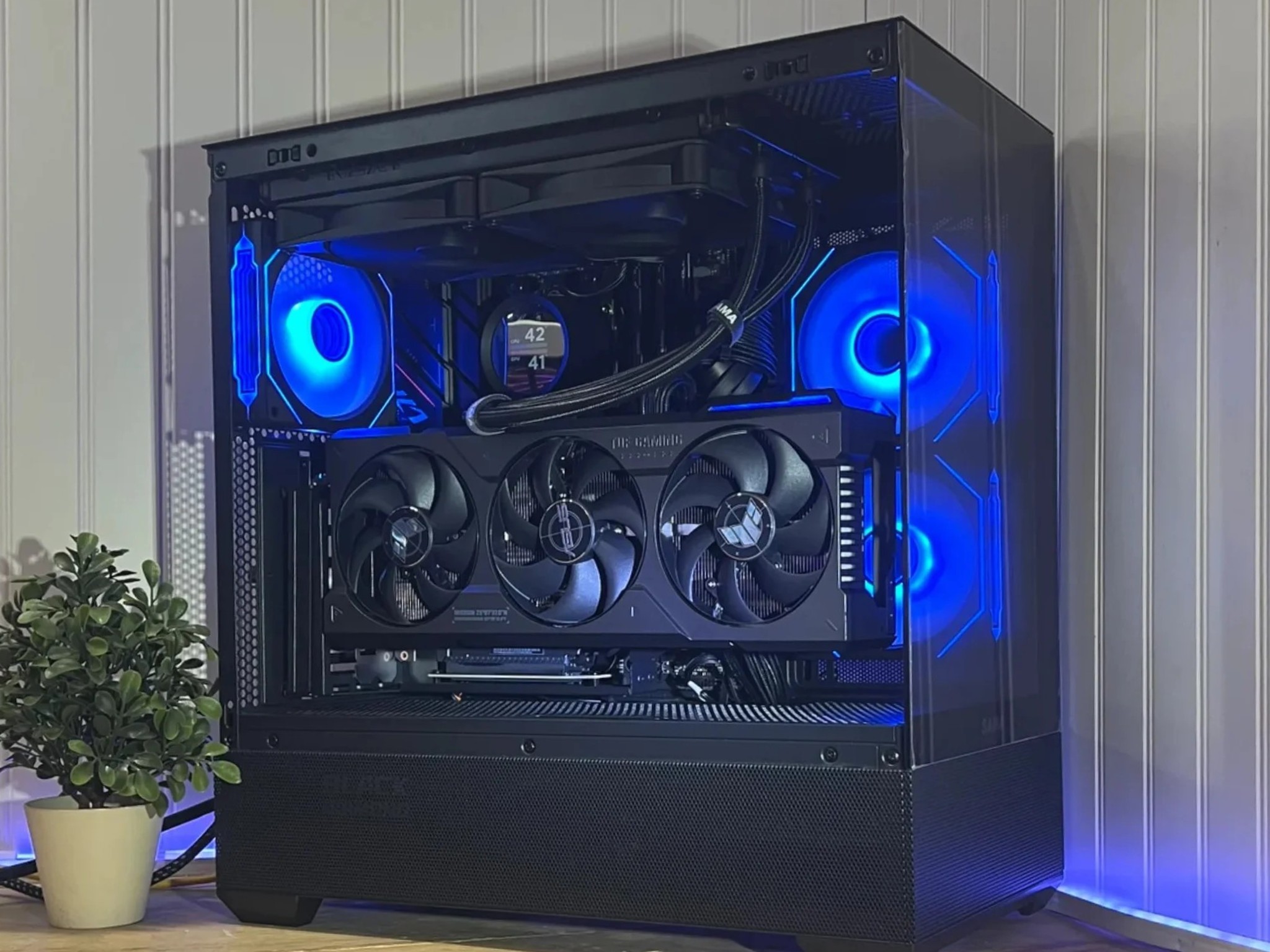 🔥4k Any GAME Raytracing ON🔥 9800x3d/48g ddr5/2TB NVME/1000w B tire PSU/280mm rad/4090
