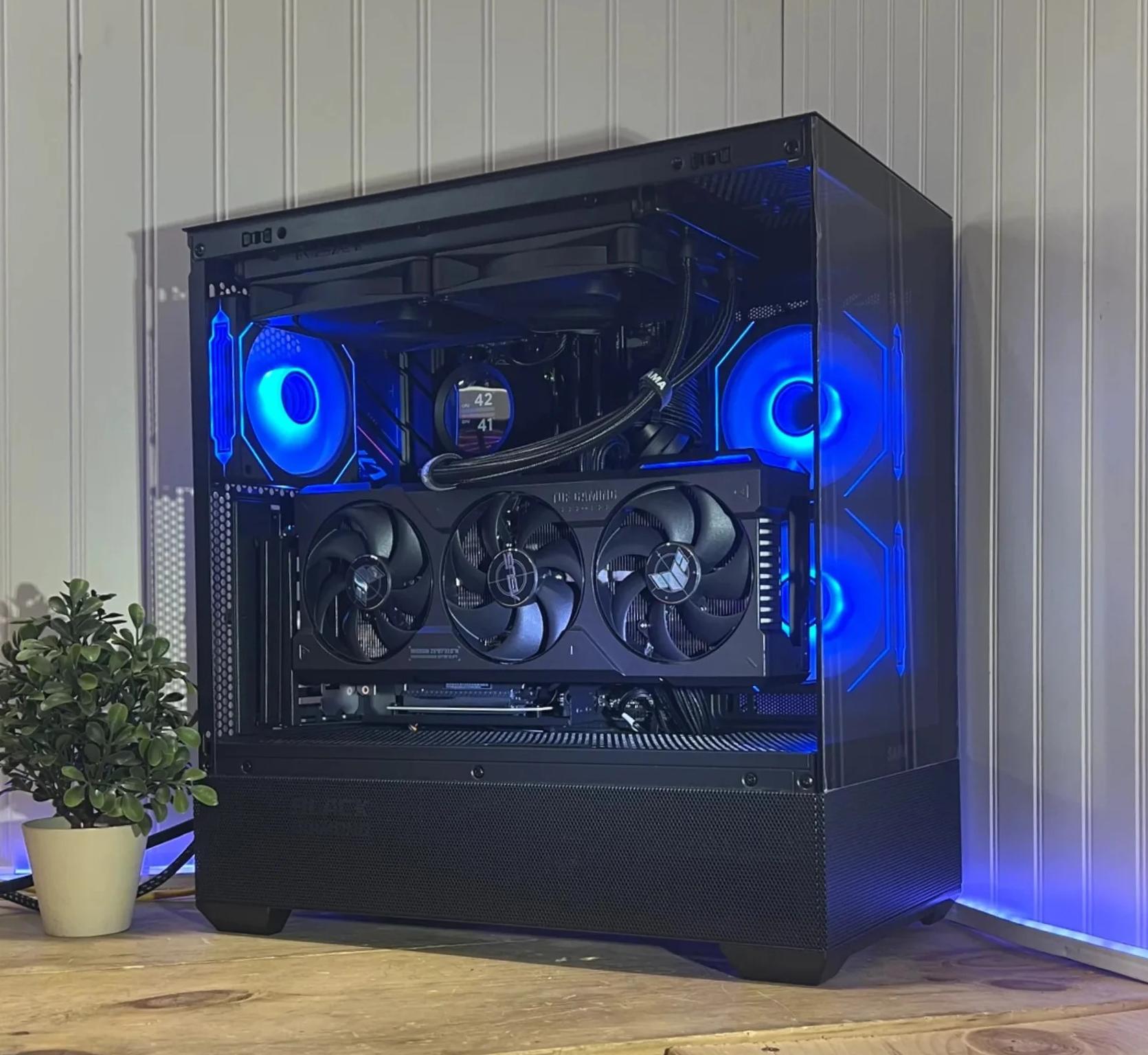 🔥4k Any GAME Raytracing ON🔥 9800x3d/48g ddr5/2TB NVME/1000w B tire PSU/280mm rad/4090
