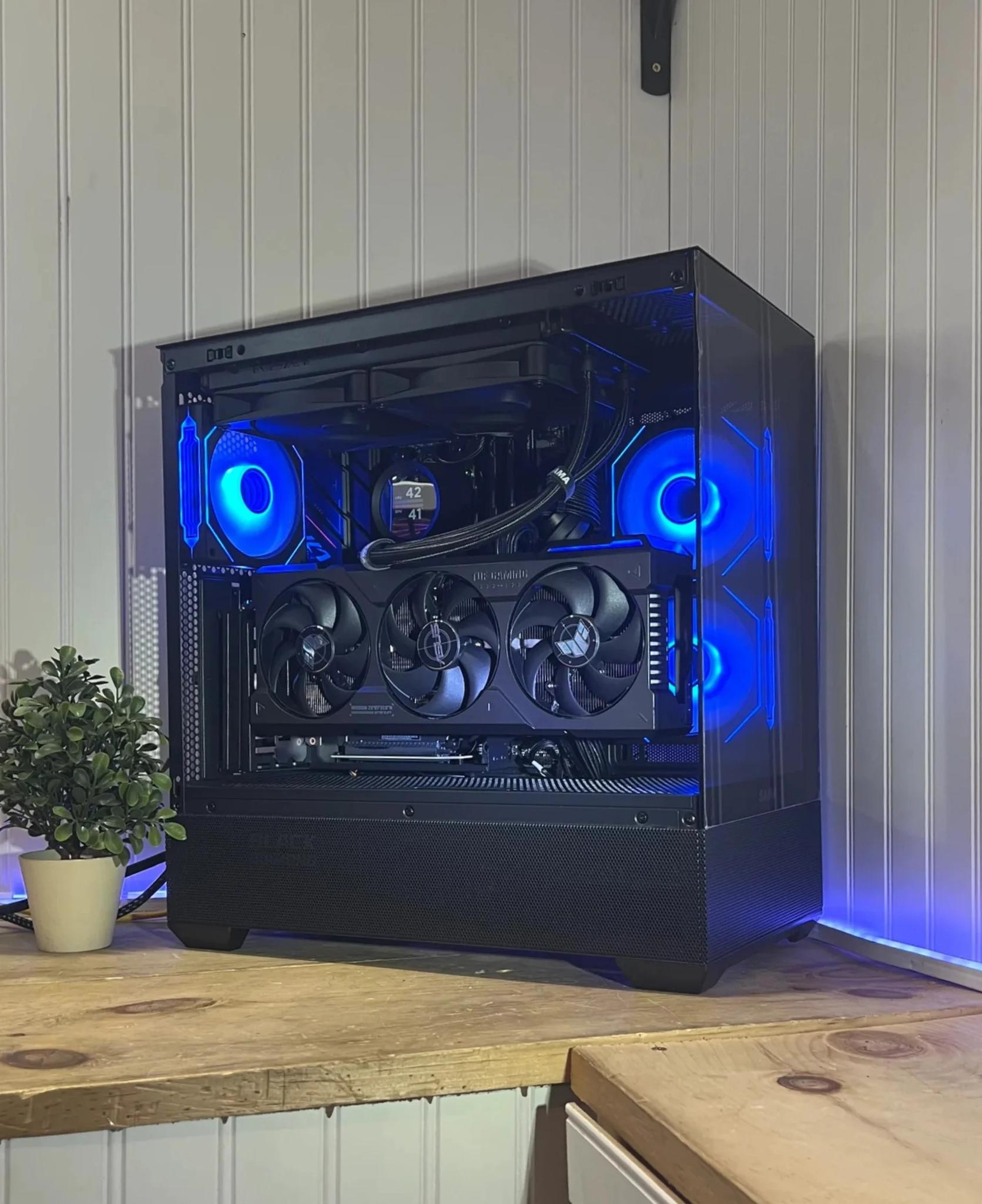 🔥4k Any GAME Raytracing ON🔥 9800x3d/48g ddr5/2TB NVME/1000w B tire PSU/280mm rad/4090