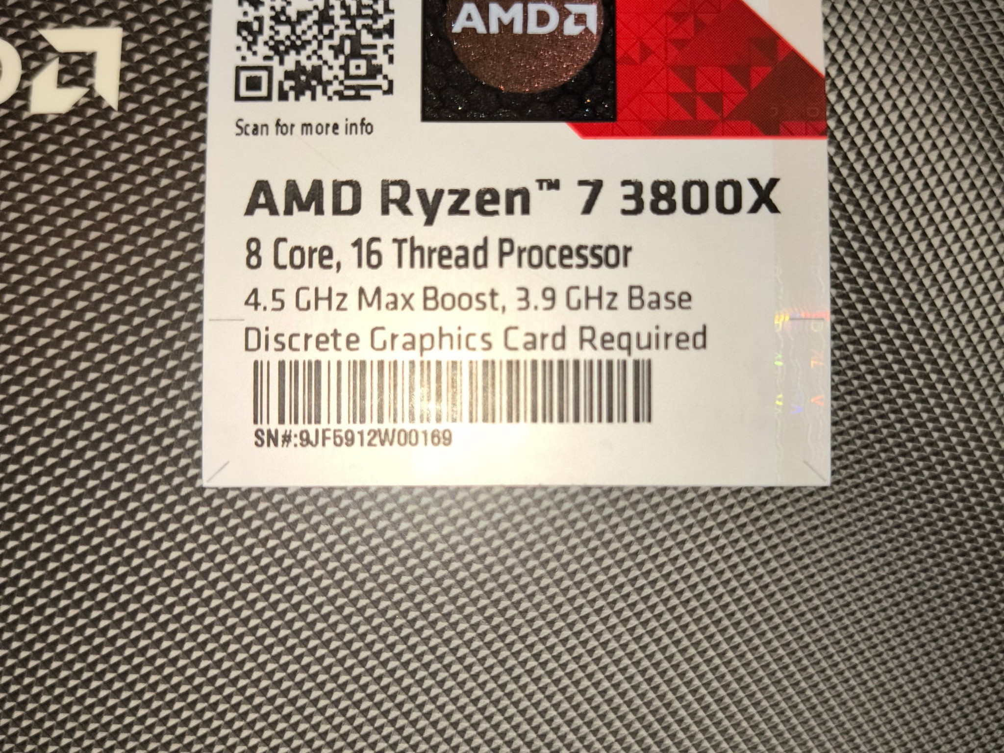 Used CPU with cooler