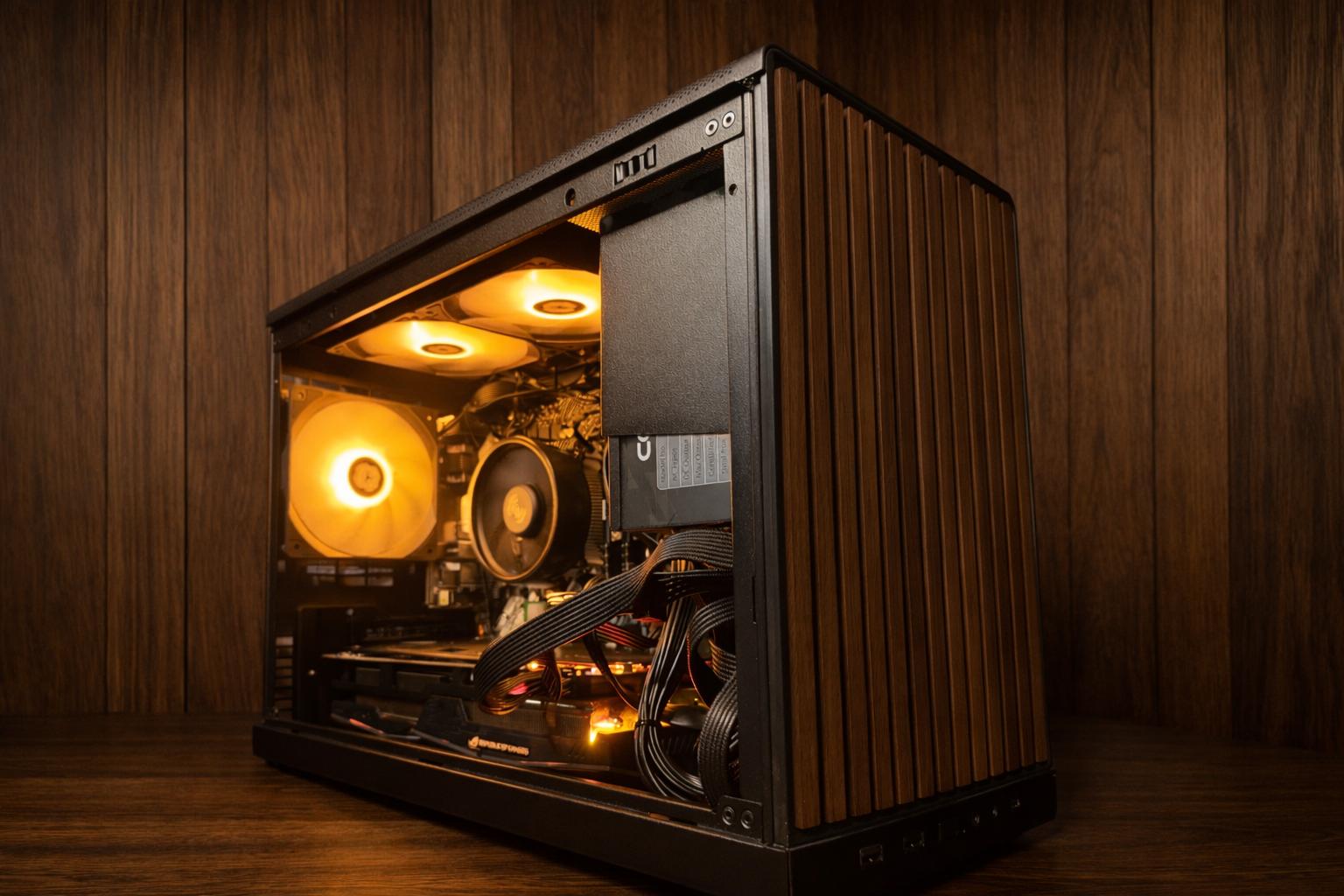 🌑🌲 DARK WOOD 5557 🌲🌑Ryzen 5 5500| RX 5700XT| 16 GB DDR4| 1.5 TB SSD| 650W PSU