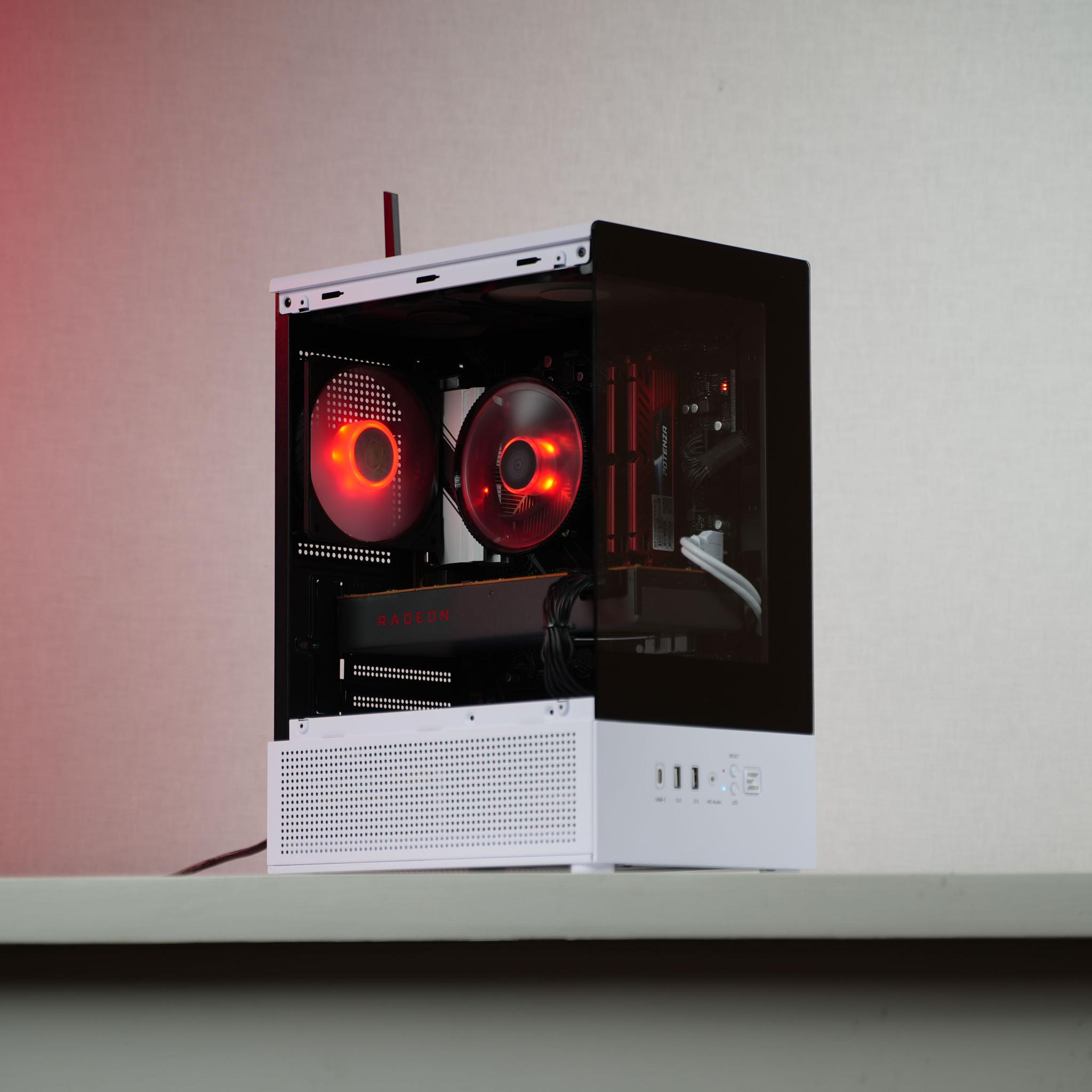 “CUBEFORM” RX 5700 Ryzen 7 3700X 16GB 1.3TB Windows 11 Gaming PC Powerhouse