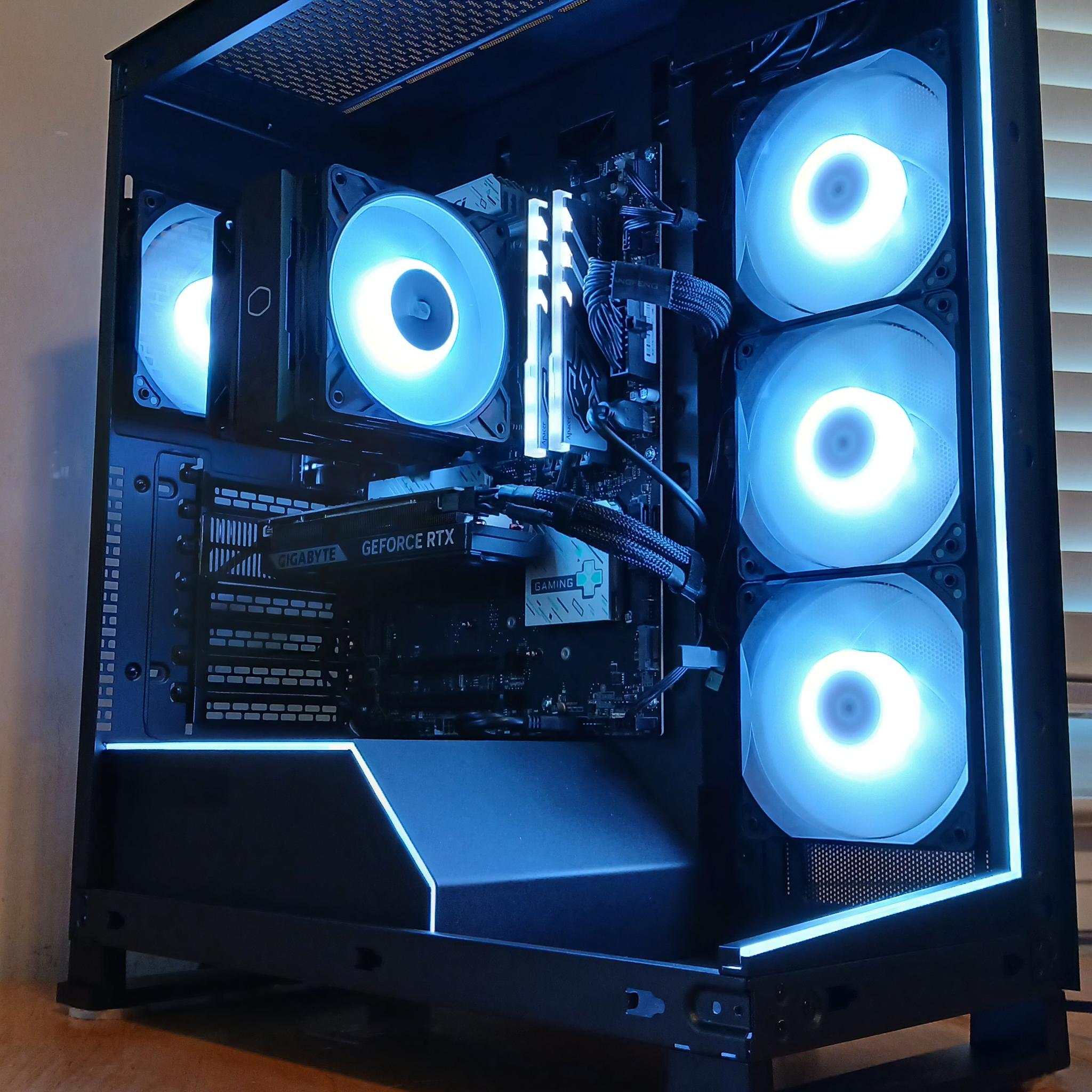 RTX 5060 | 32GB DDR5 | Ryzen 5 9600X | 1TB NVME | Win 11 PRO | Wi-Fi 7 | GAMING PC for 1080/1440P