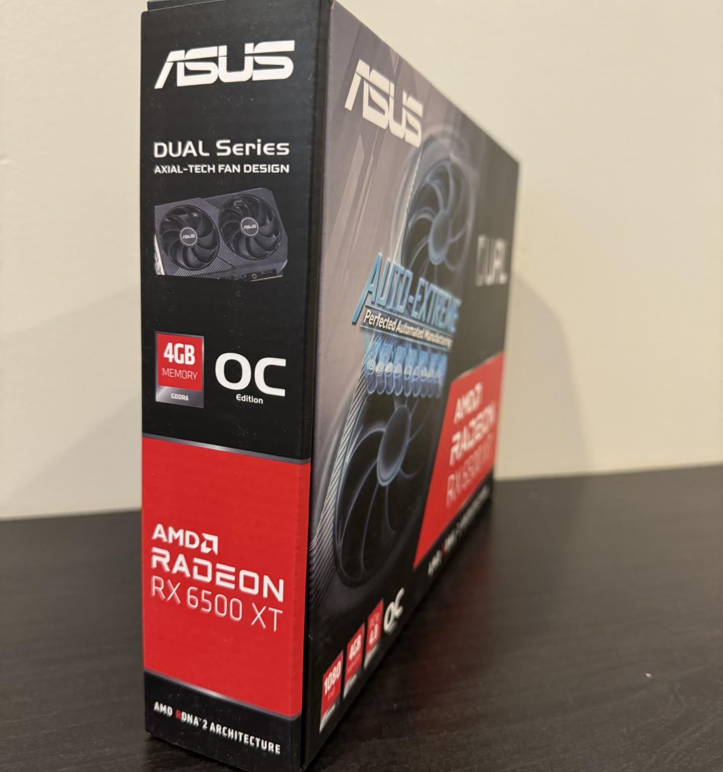 BRAND NEW - ASUS AMD RX 6500 XT OC