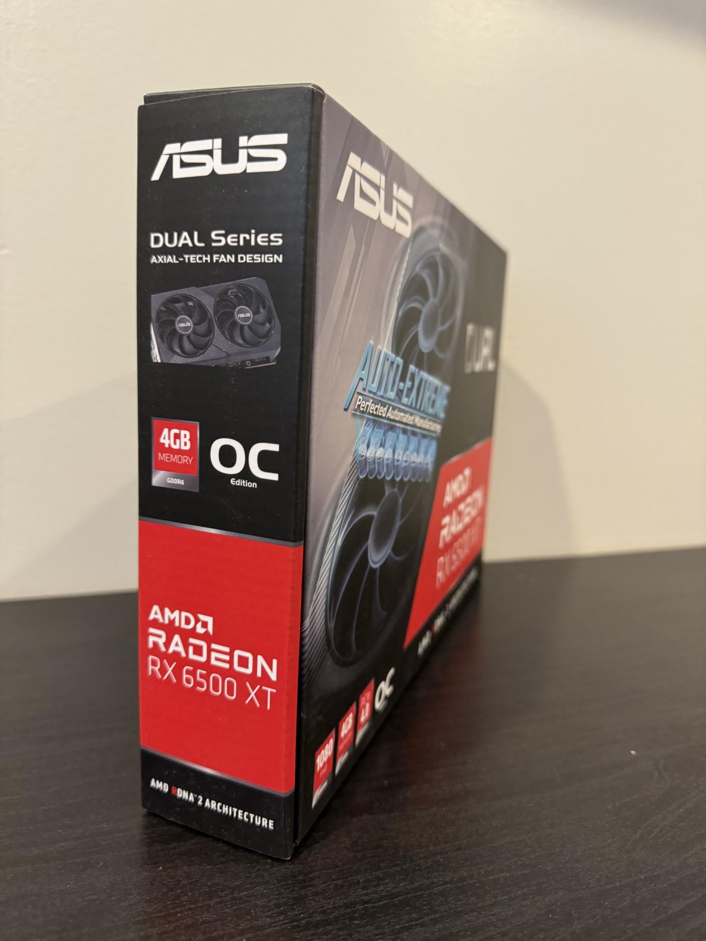 BRAND NEW - ASUS AMD RX 6500 XT OC