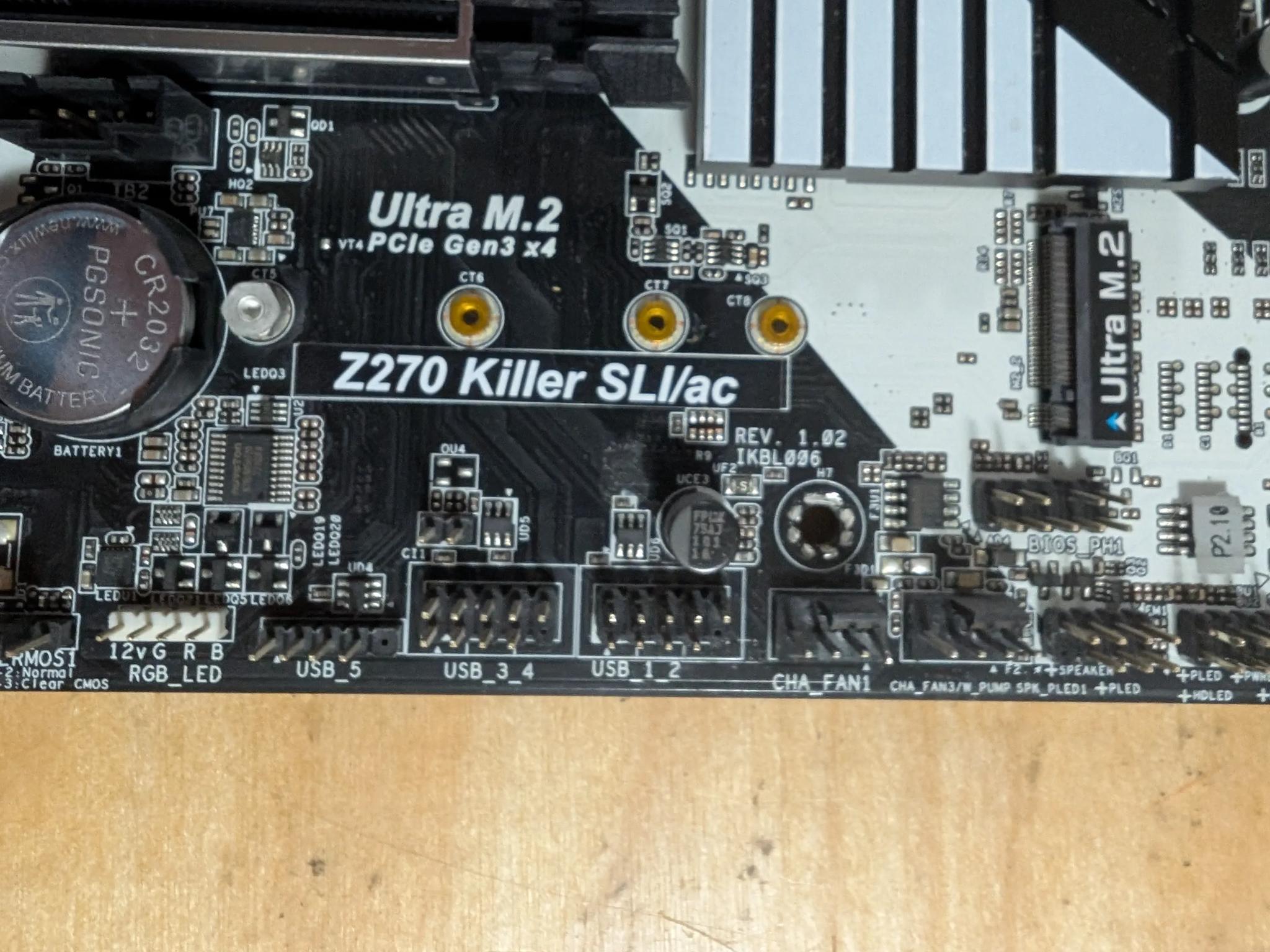 AsRock Z270 / Intel Core i5 7500T