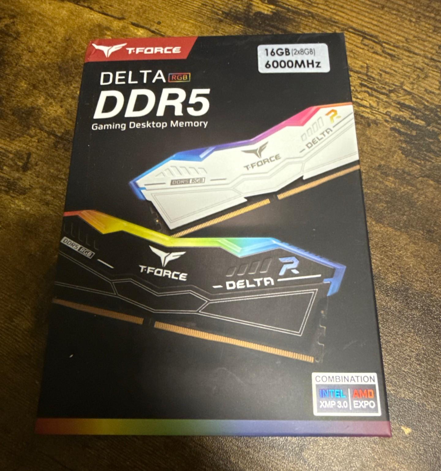 NEW T-Force DDR5 16GB RAM (Black)