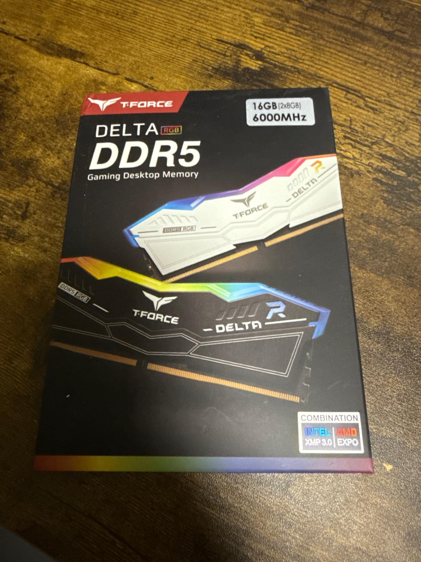 NEW T-Force DDR5 16GB RAM (Black)