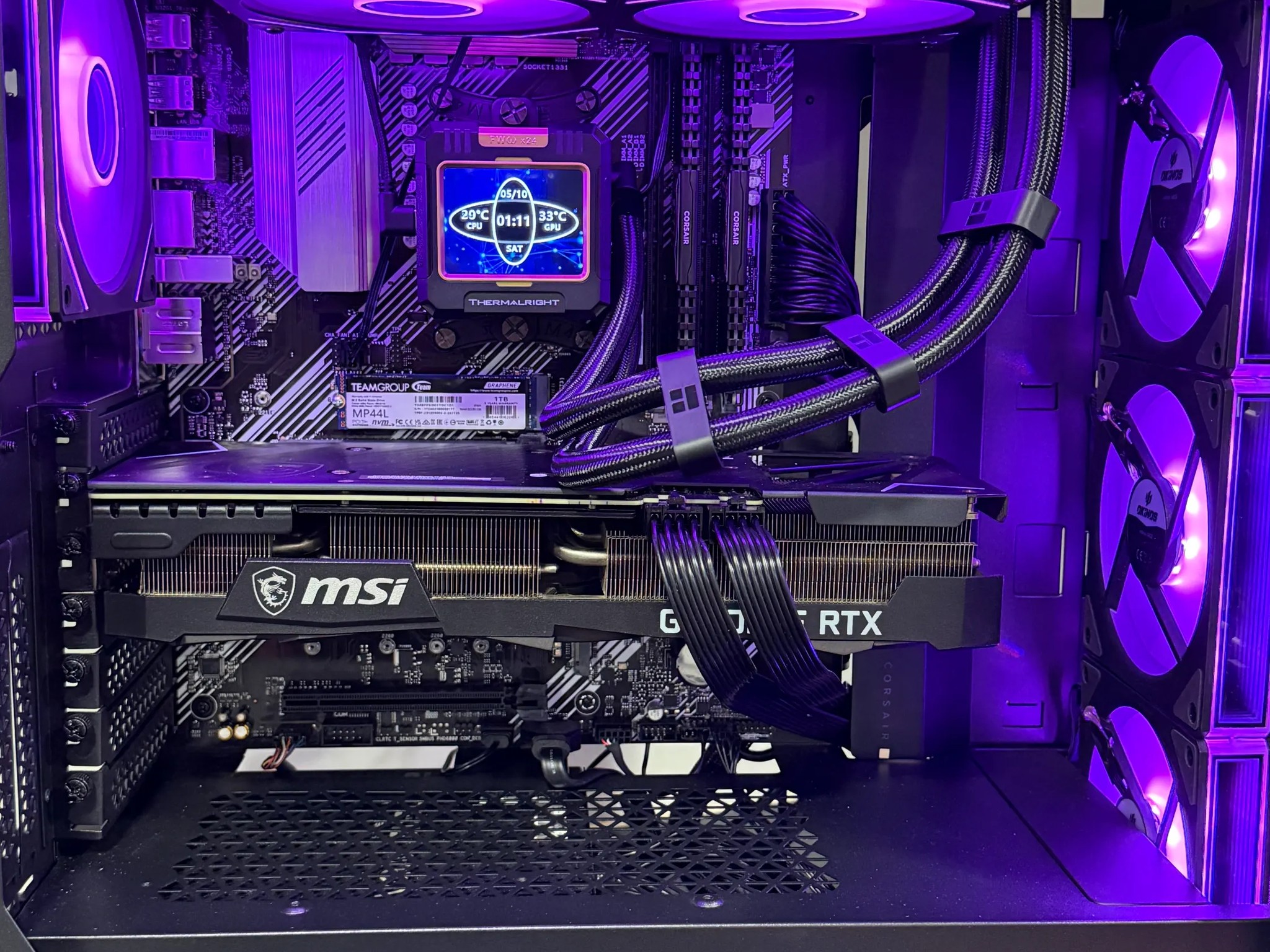 RTX 3070 Ti | Ryzen 7 5700G | 1 Tb SSD | 64 Gb RAM - Gaming PC