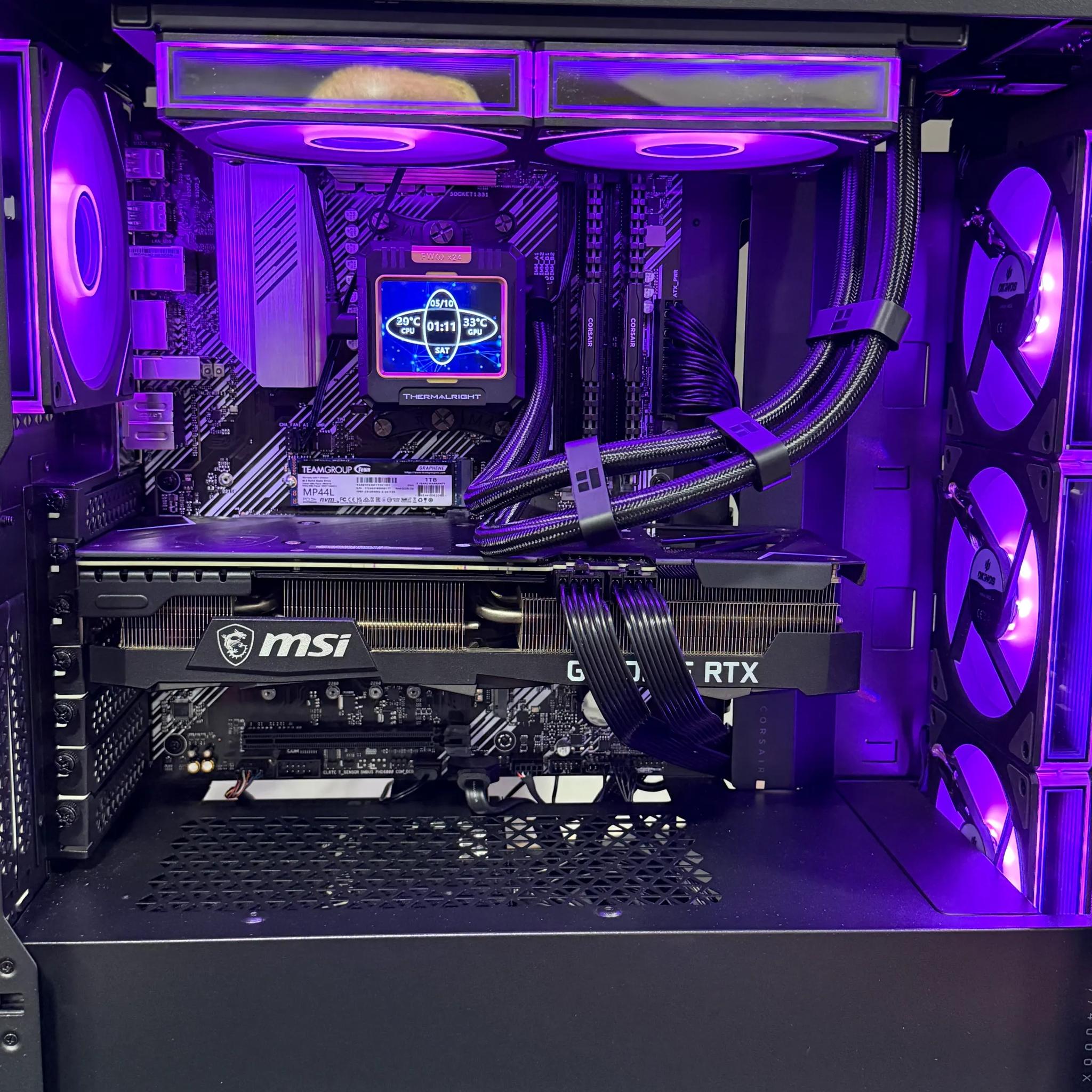 RTX 3070 Ti | Ryzen 7 5700G | 1 Tb SSD | 64 Gb RAM - Gaming PC