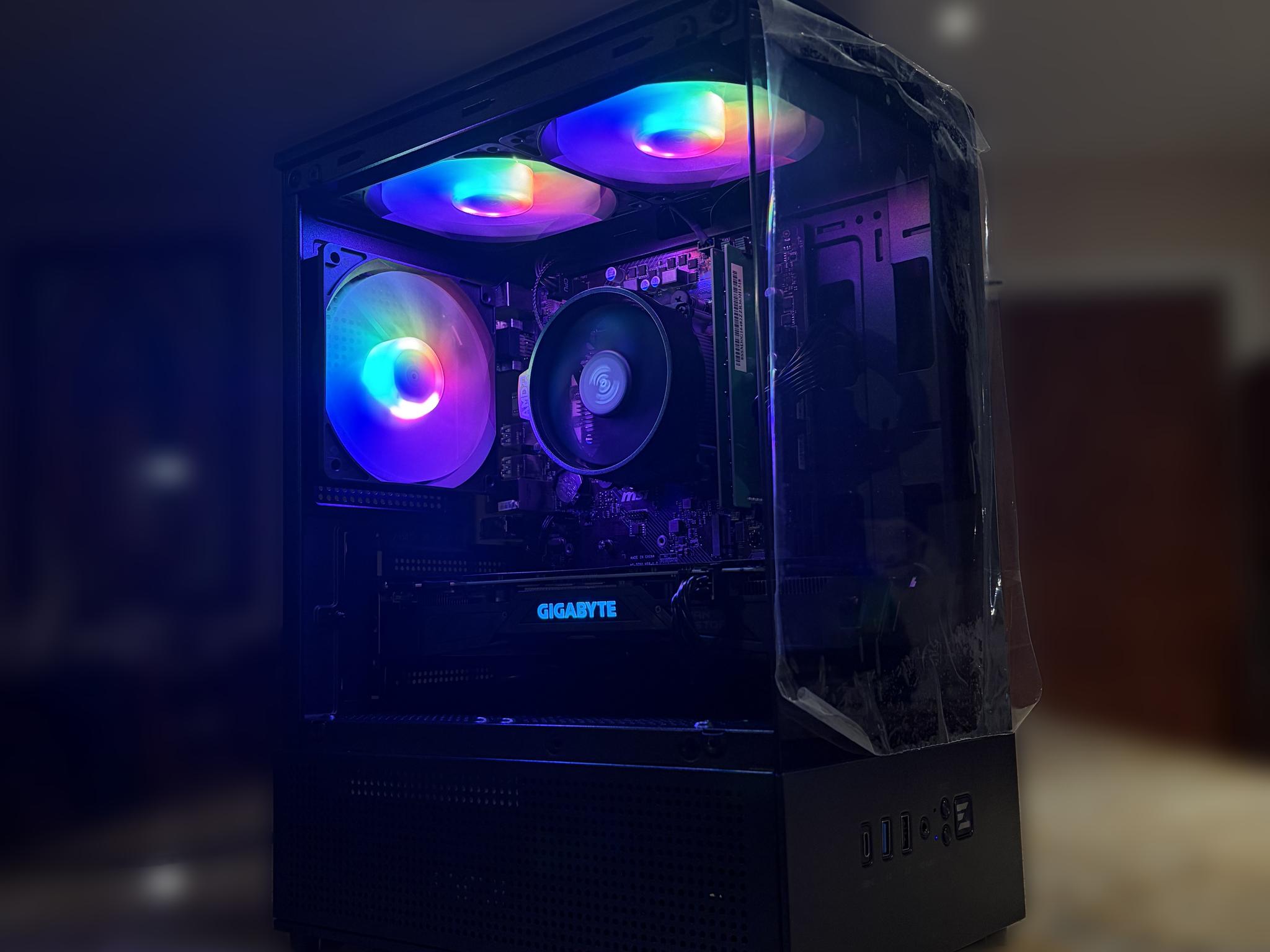 Black Gaming PC | GTX 1070 8GB | RYZEN 7 2700X | 16GB RAM | 500GB SATA SSD