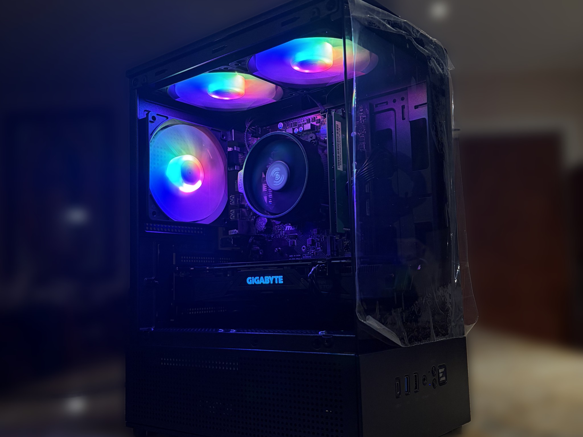 Black Gaming PC | GTX 1070 8GB | RYZEN 7 2700X | 16GB RAM | 500GB SATA SSD