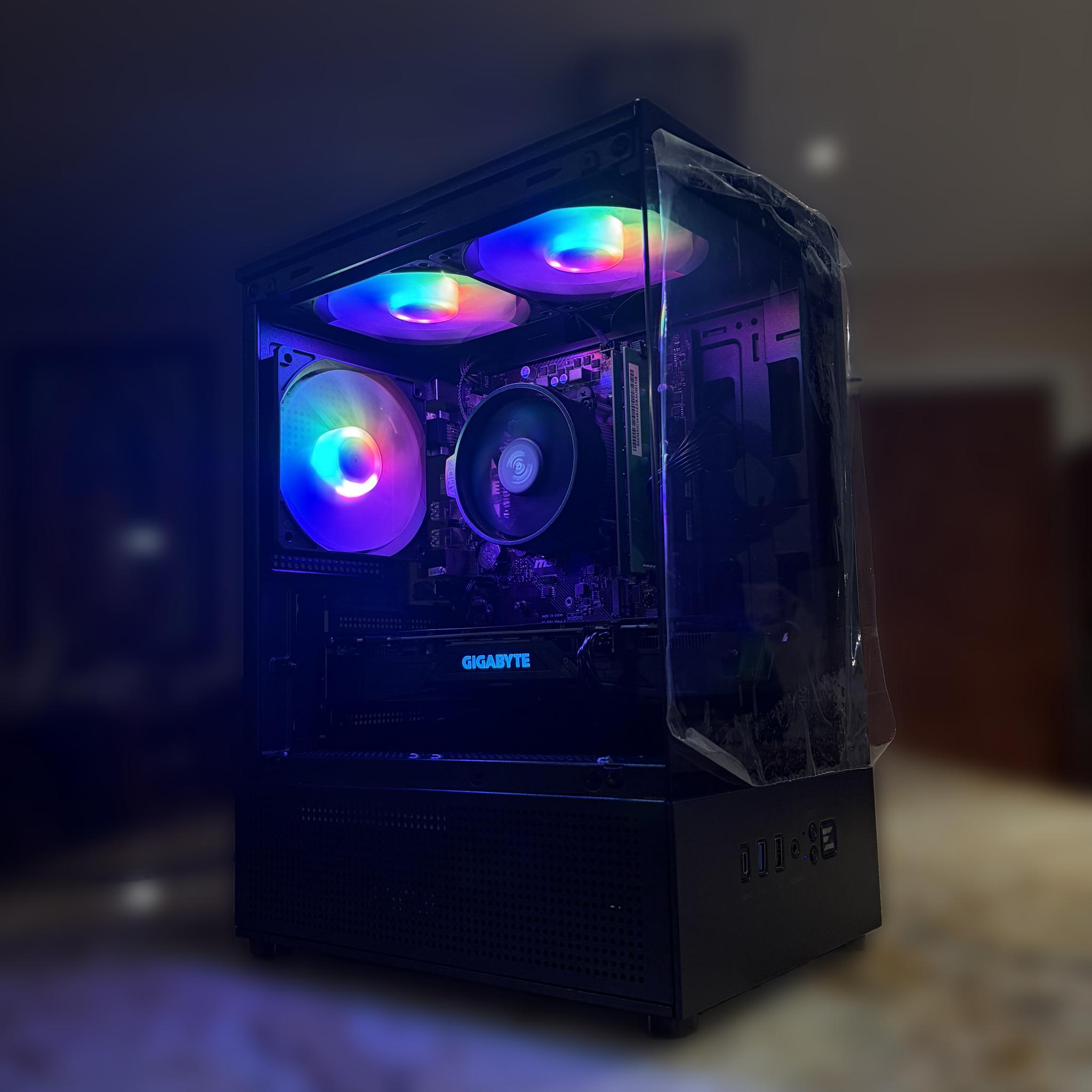 Black Gaming PC | GTX 1070 8GB | RYZEN 7 2700X | 16GB RAM | 500GB SATA SSD