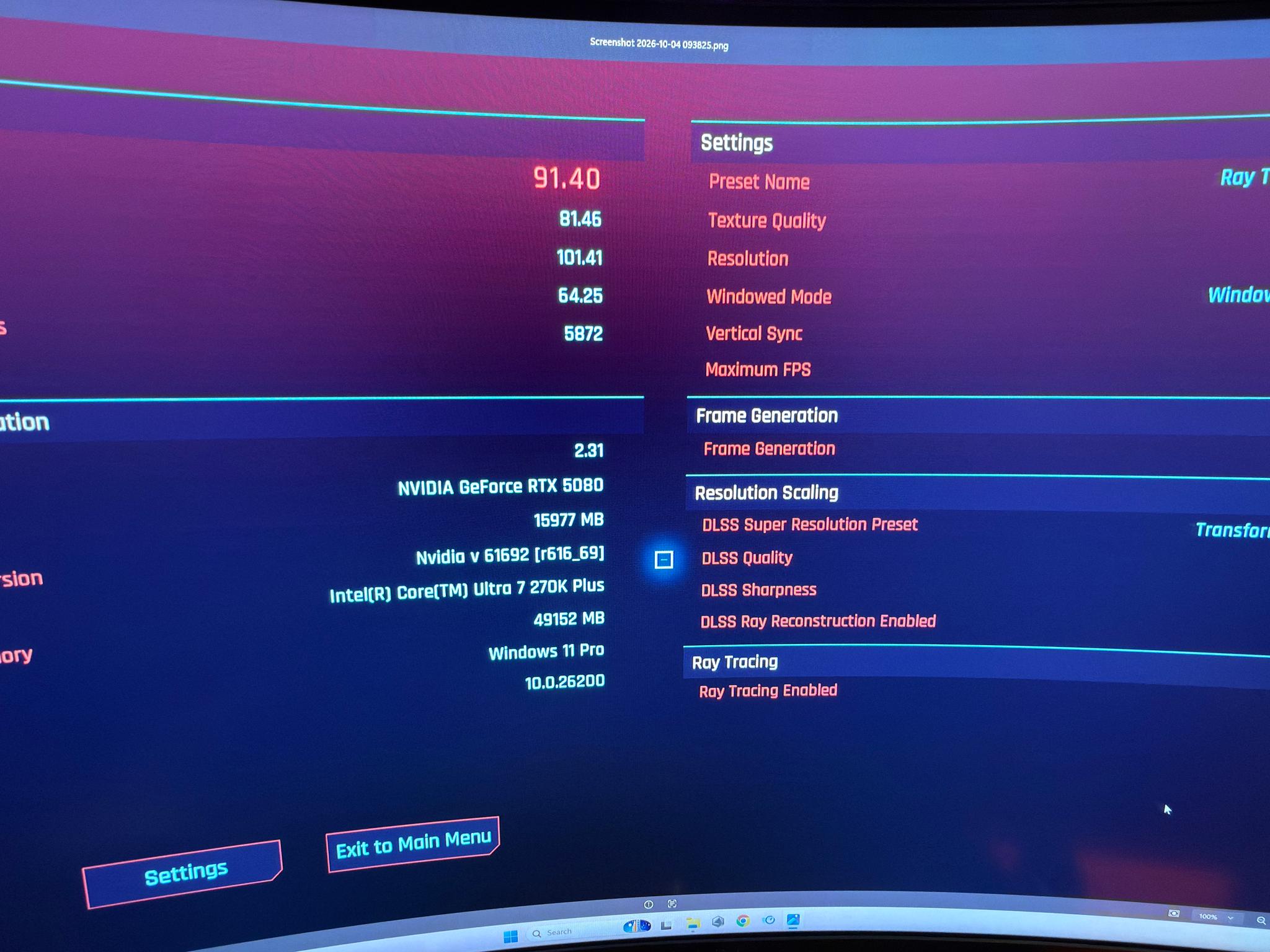 ASUS TUF 5080| Lian Li Mini v2| 48GB DDR5 8000| 270k Plus| 2TB NVME