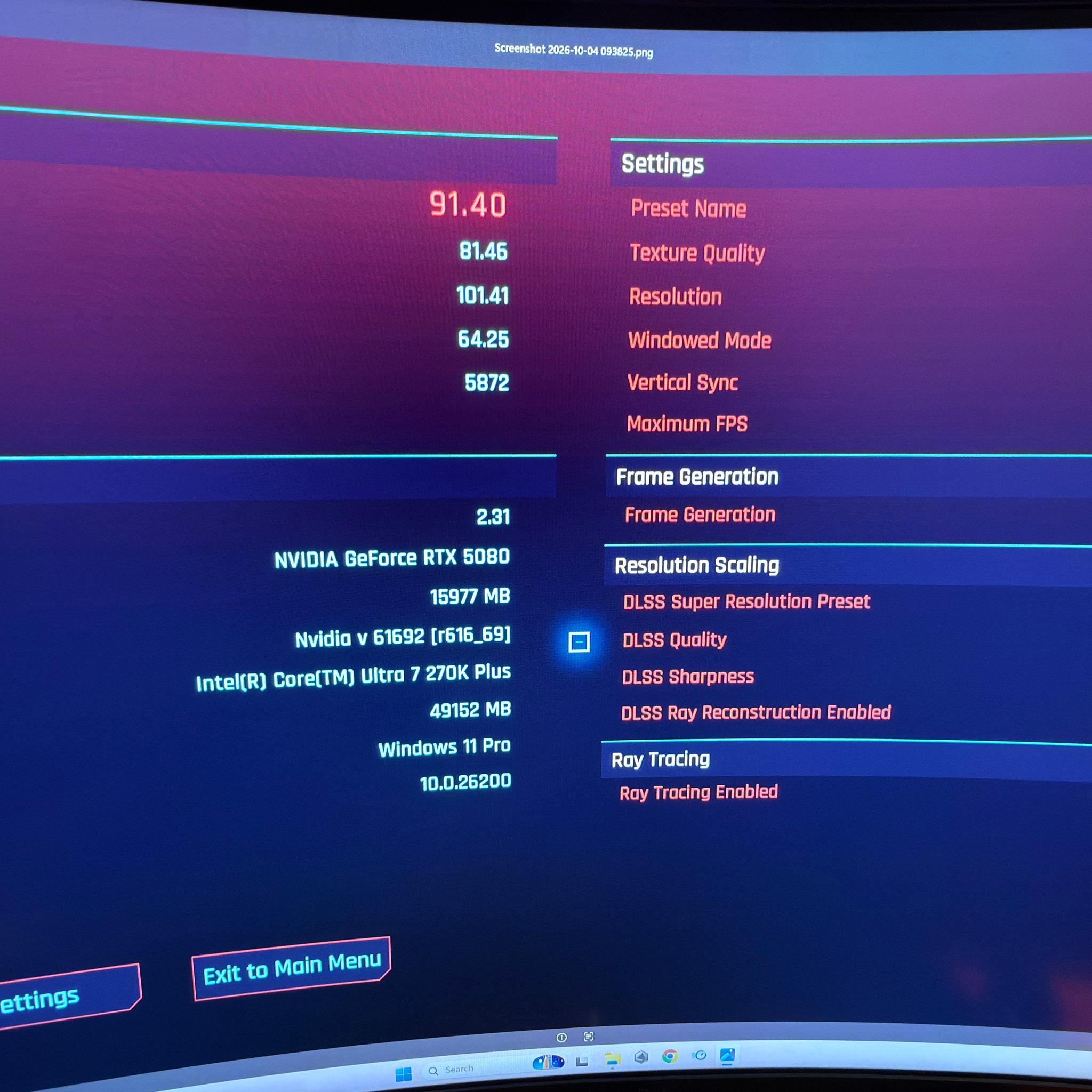 ASUS TUF 5080| Lian Li Mini v2| 48GB DDR5 8000| 270k Plus| 2TB NVME