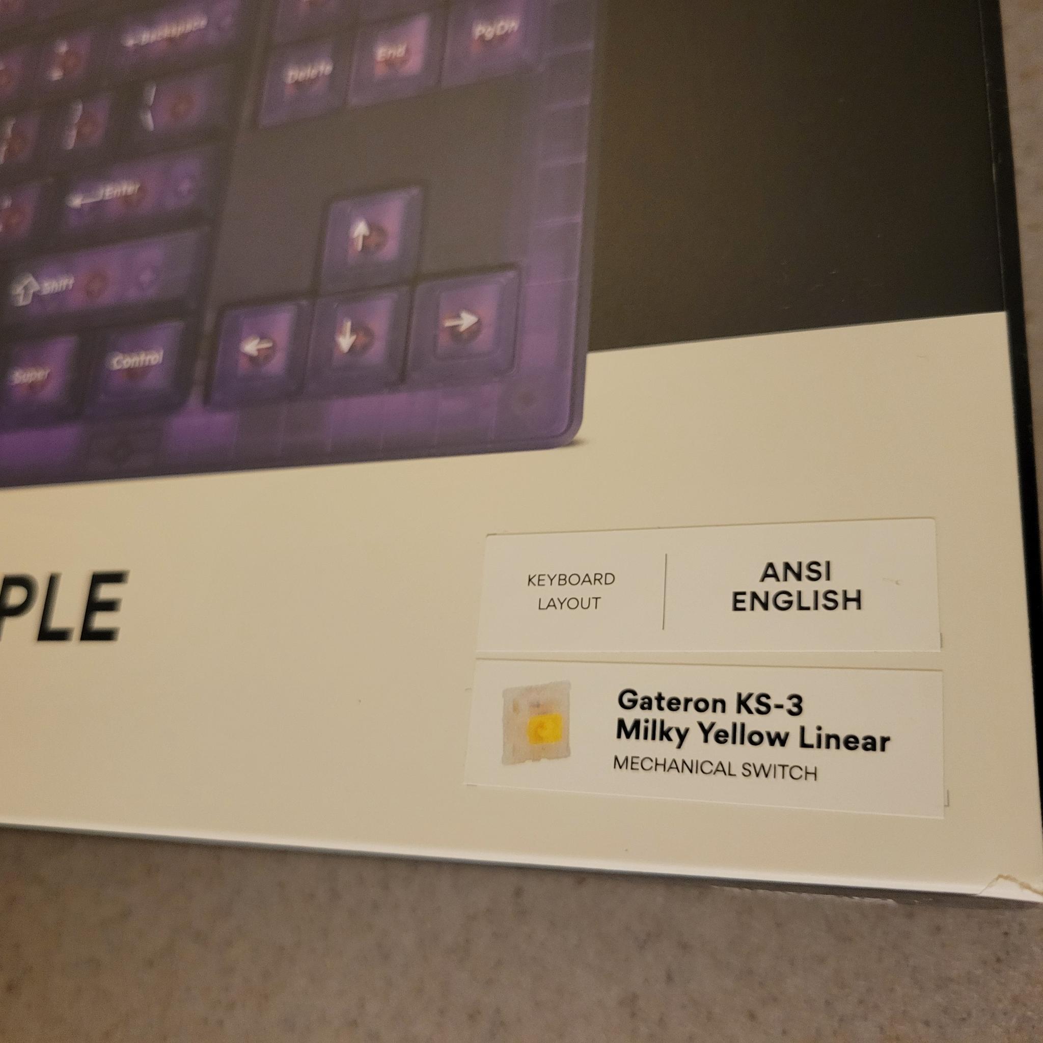 Brand New!! DROP CSTM80 Atomic Purple