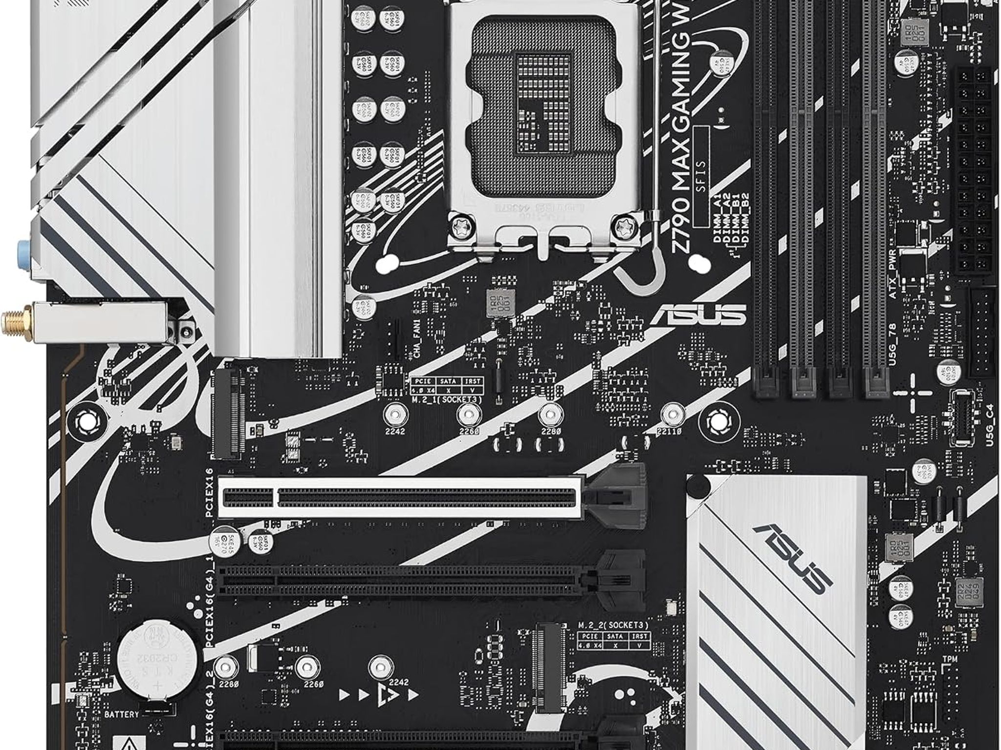 ASUS Z790 MAX GAMING WIFI7 Intel Z790 LGA 1700 ATX DDR5 Gaming Motherboard