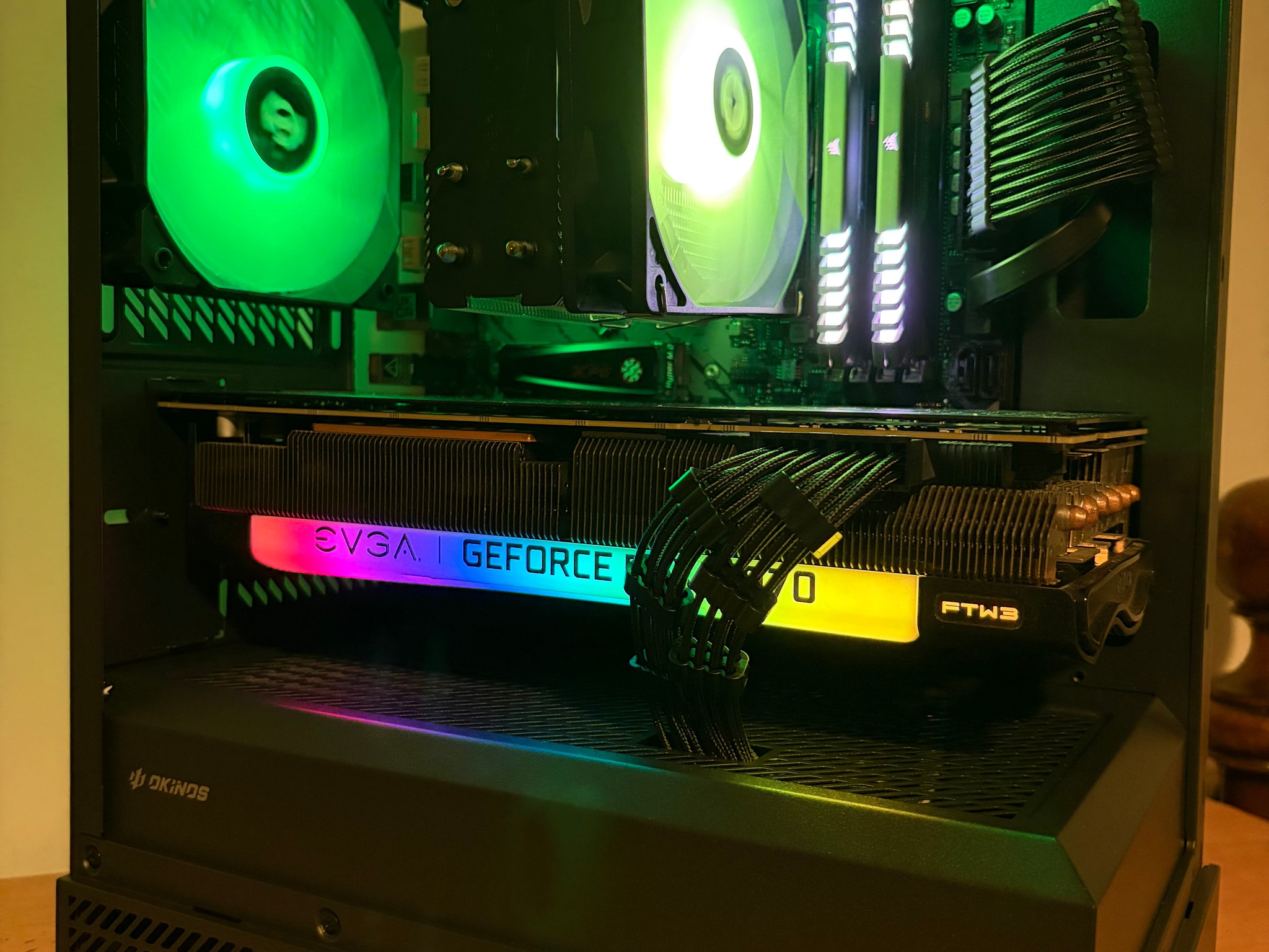 Ryzen 9 5950x, rtx 3070 evga FTW3