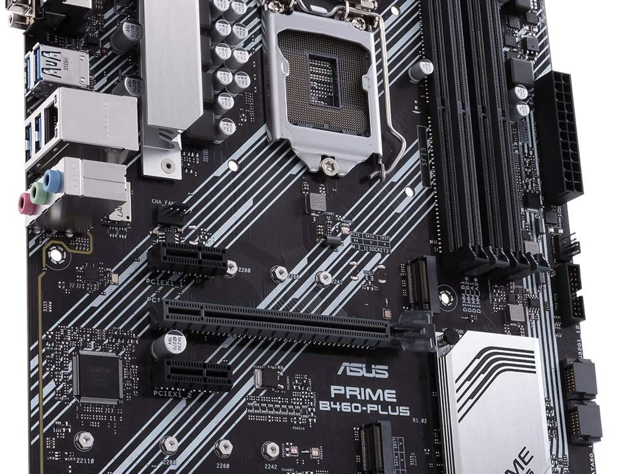 ASUS PRIME B460-PLUS Intel B460 LGA 1200 ATX DDR4 Desktop Motherboard