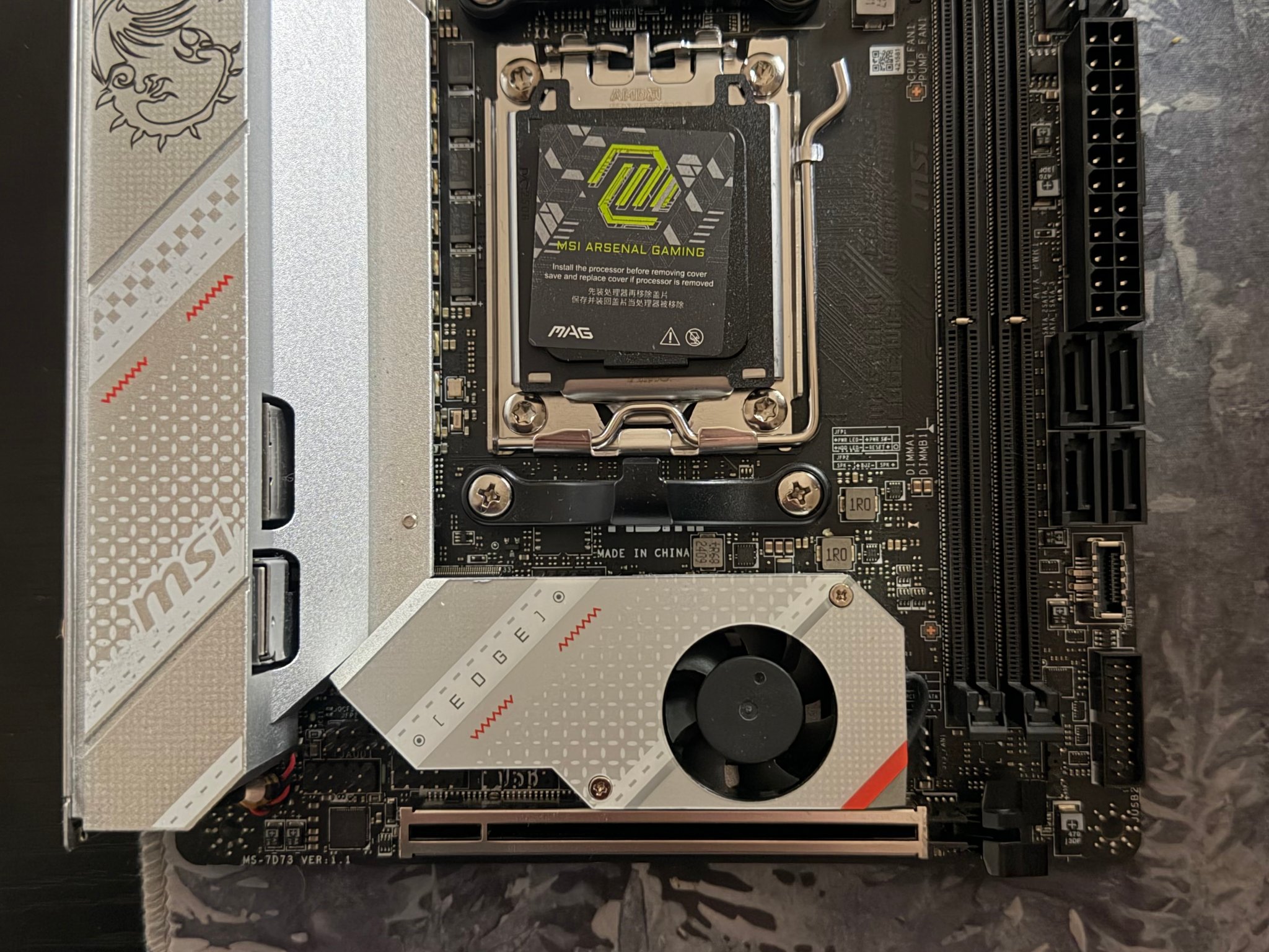 B560 MSI mini Itx