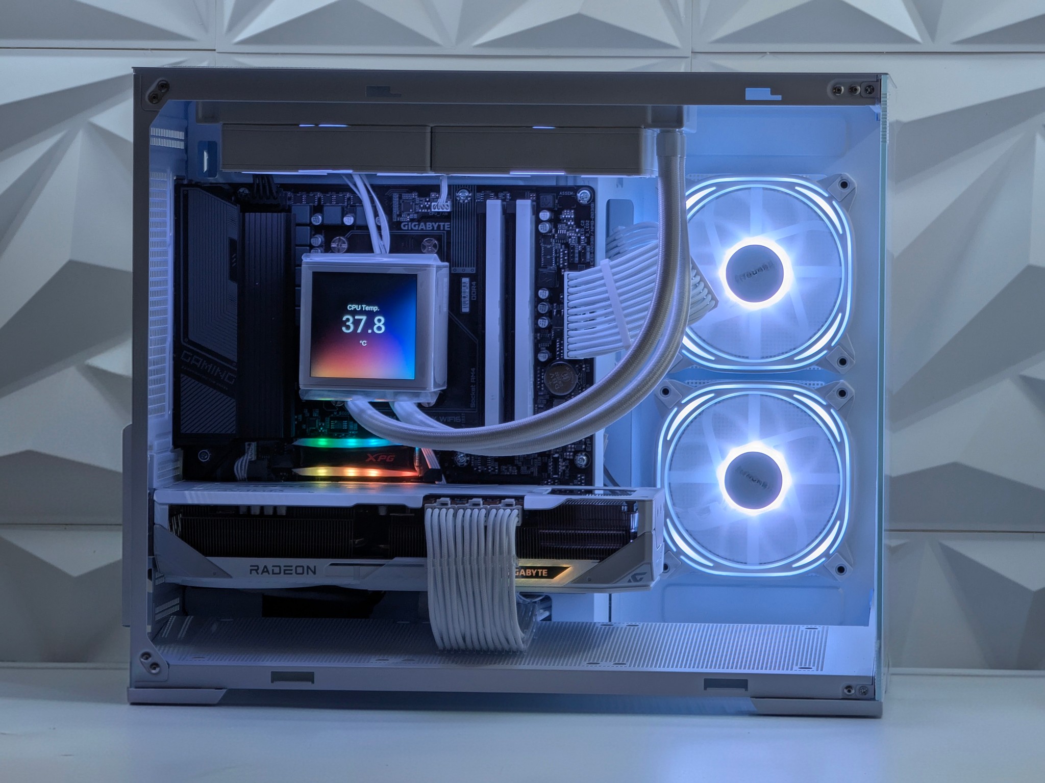 Liquid Cooled Gaming PC | RX 9070 XT / Ryzen 9 5900X / 32GB DDR4 / 1TB NVMe / Wi-Fi