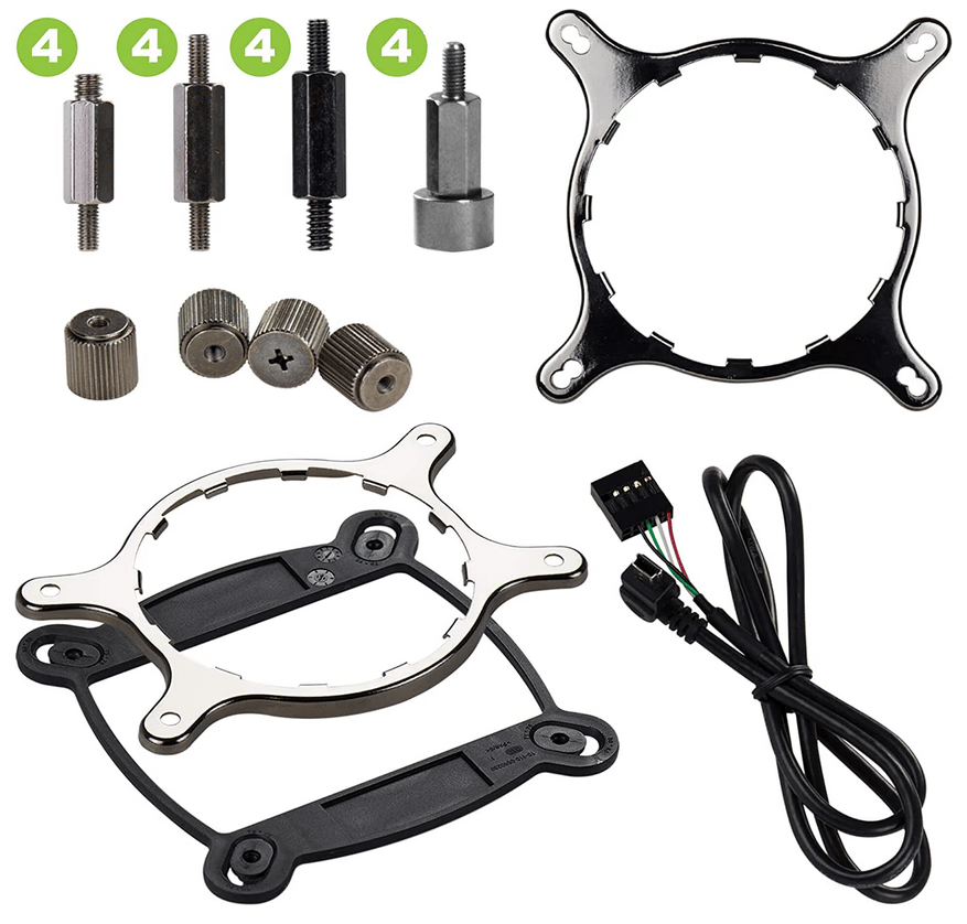 NEW EVGA CLC 280mm All-In-One RGB LED CPU Liquid Cooler