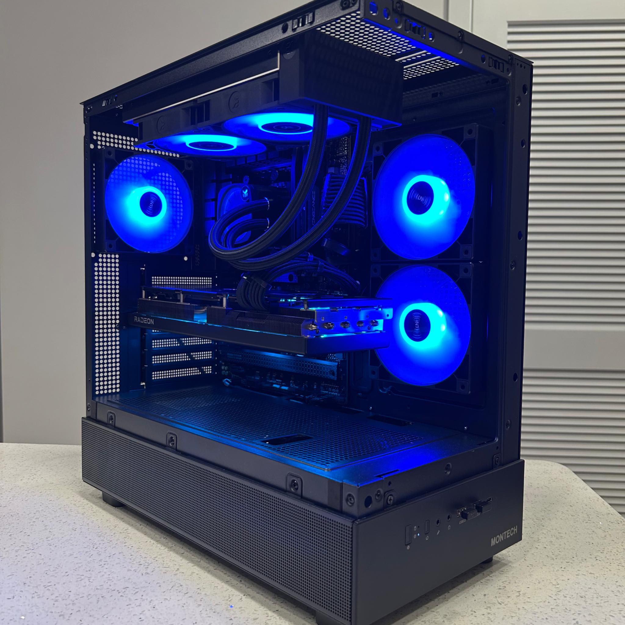BEAST GAMING PC 1440p | RYZEN 5 7600 | RX 7800XT 16GB | 32GB DDR5 RAM | 1TB NVMe M.2