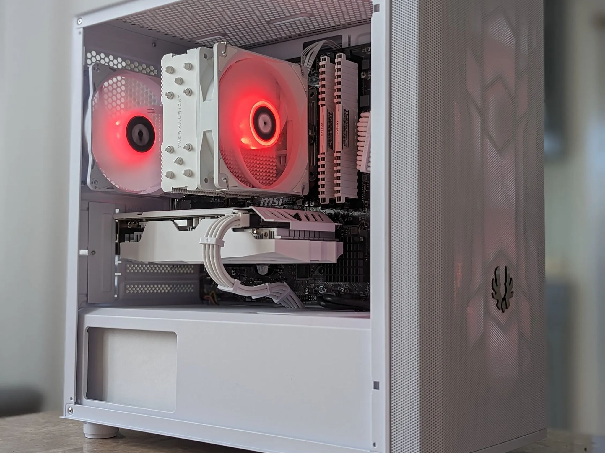 Ryzen 5 2600, RX 5500XT White Gaming/Streaming PC