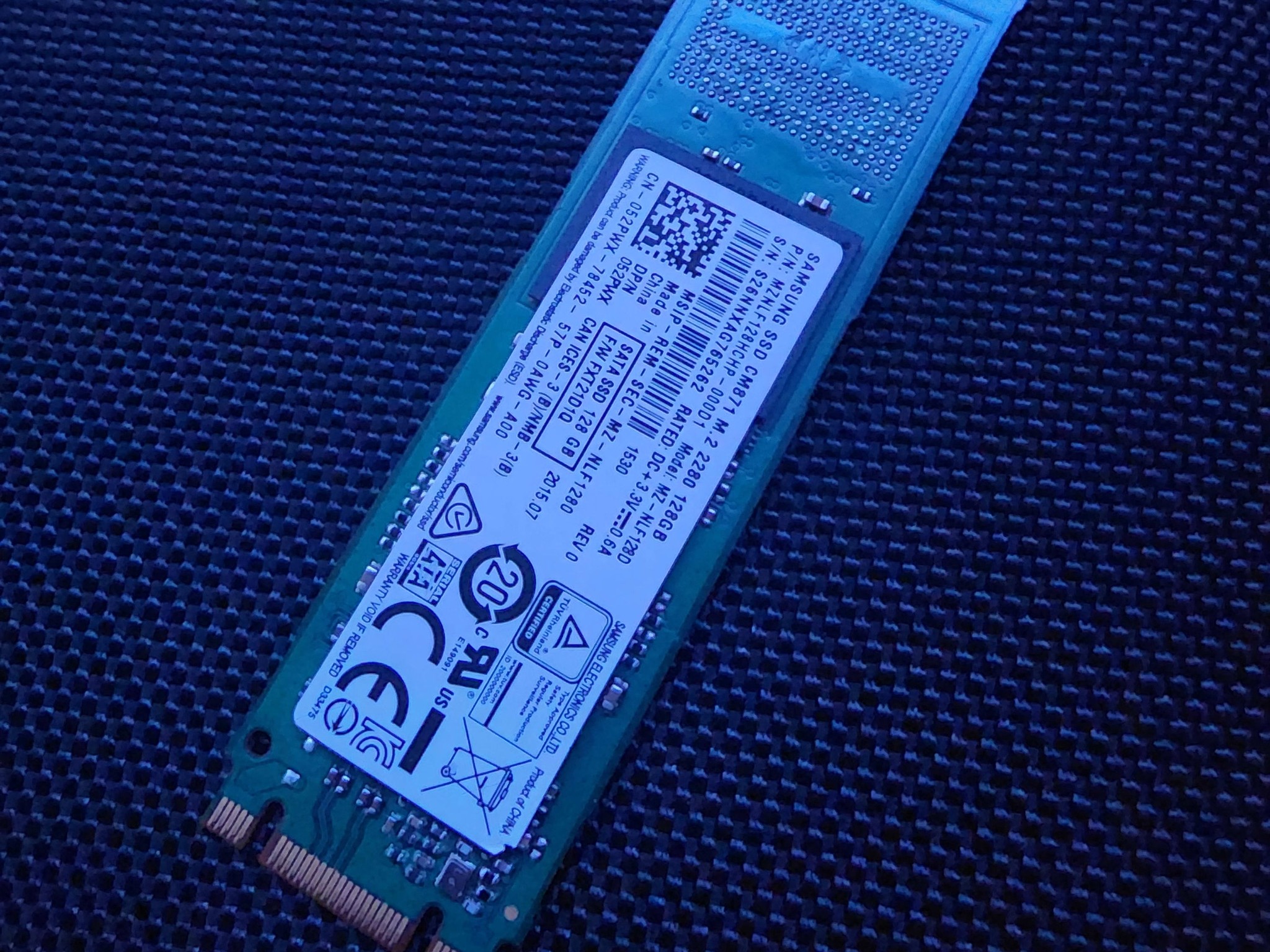 ((( PARTS ONLY ))) Samsung CM871 M. 2 SATA SSD 