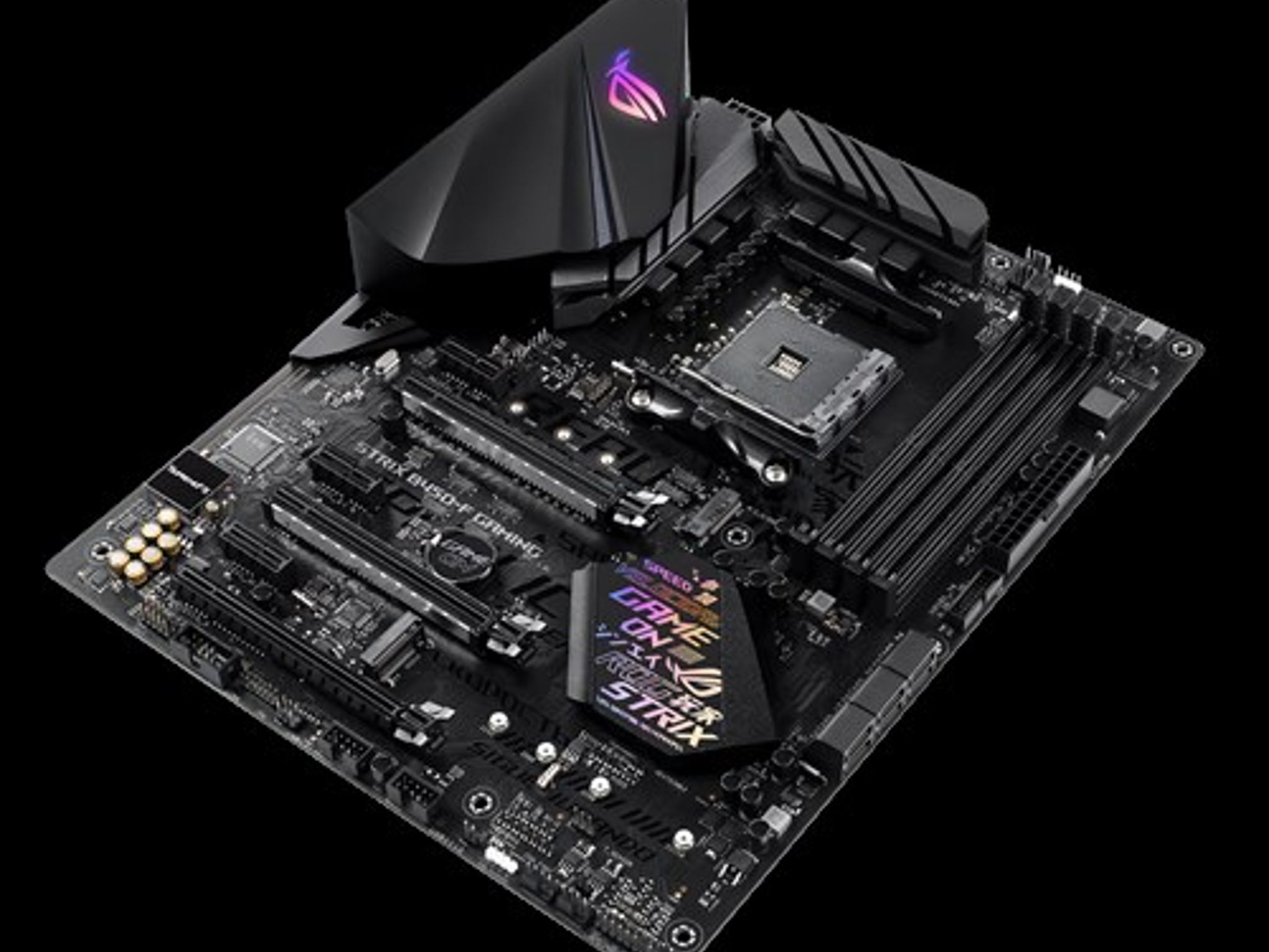 ASUS ROG STRIX B450-F GAMING AMD B450 AM4 DDR4 ATX Desktop Motherboard