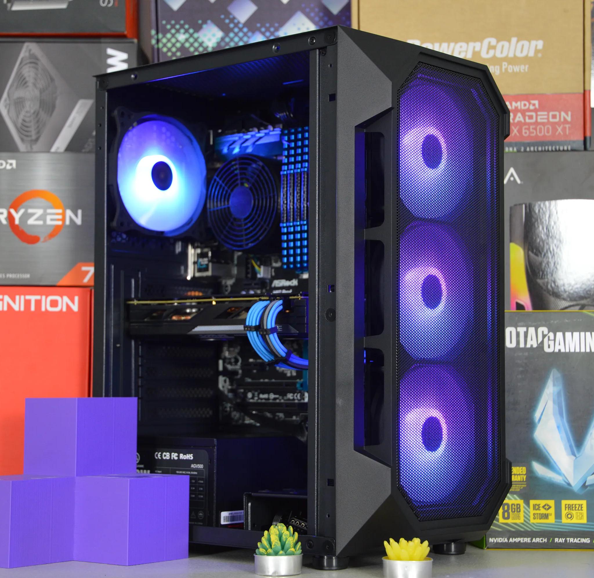 🔮⚫️ | R9 380 4GB | INTEL i5-4590 | 16GB RAM | 500GB SSD | Crystal Void |