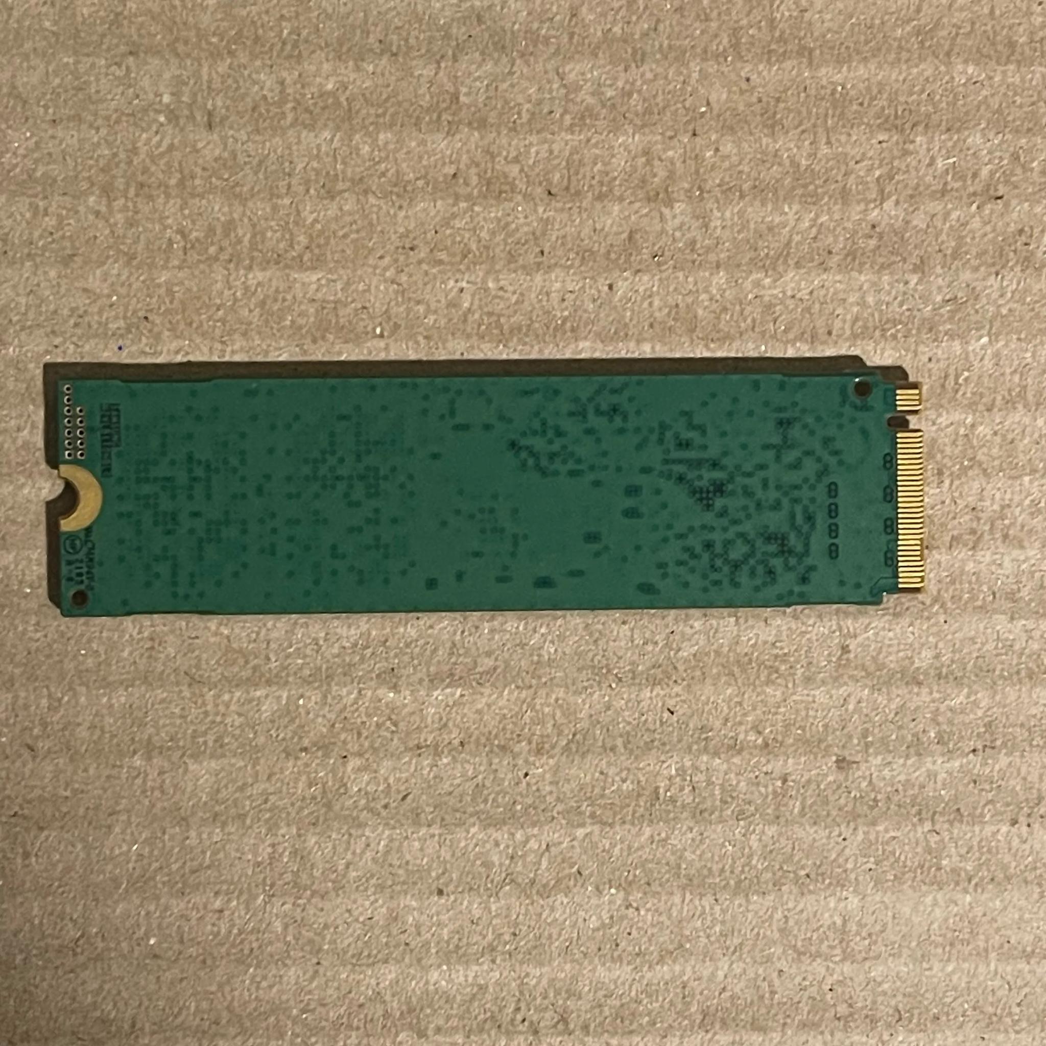 Samsung PM981a 256GB NVME SSD