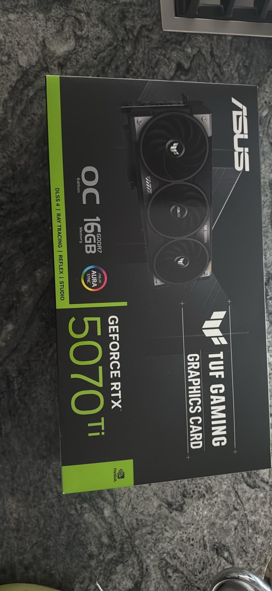 Copy of ASUS NVIDIA GeForce RTX 5070 Ti TUF Gaming Overclocked Triple Fan