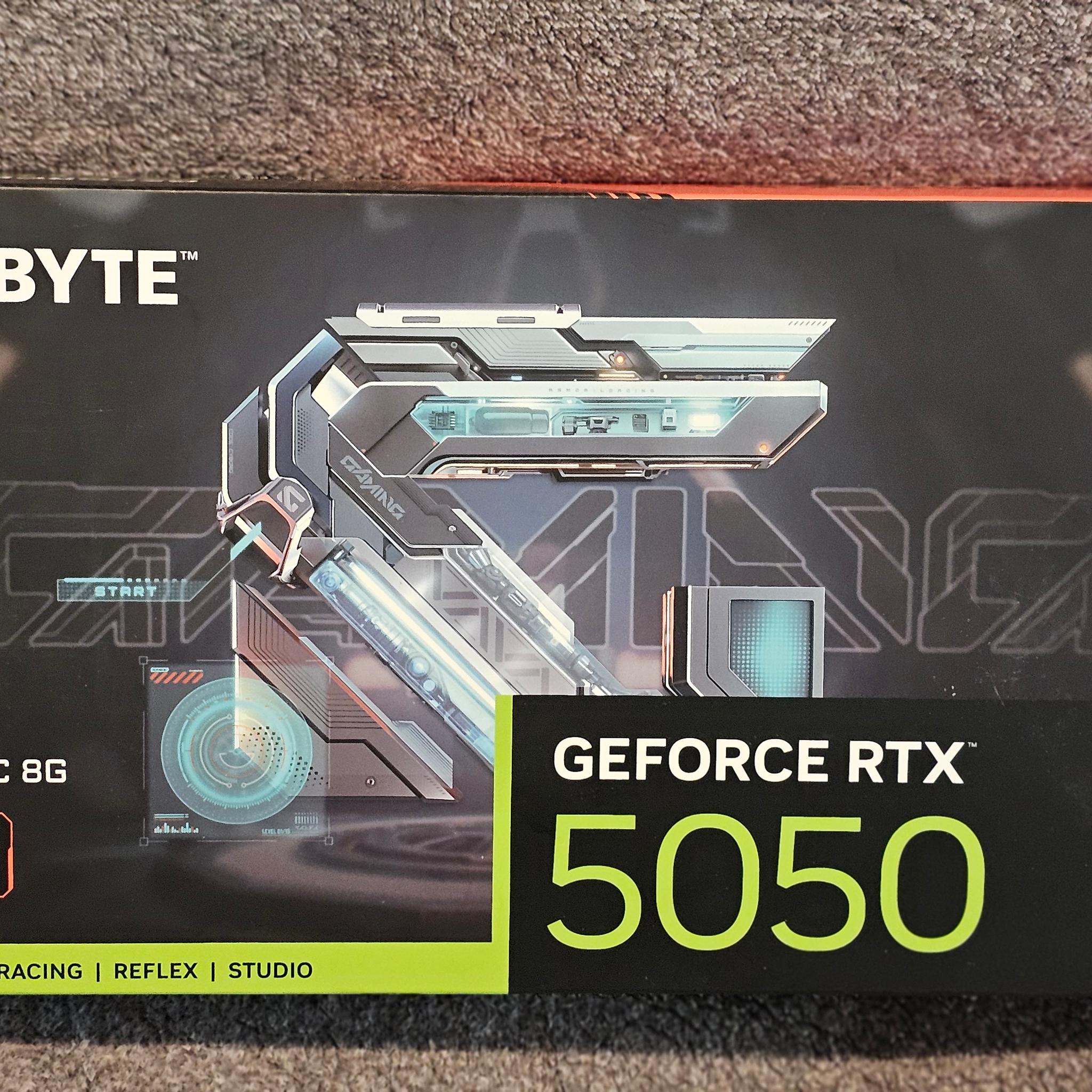 GIGABYTE RTX 5050 GAMING OC 8GB GDDR6 Triple Fan