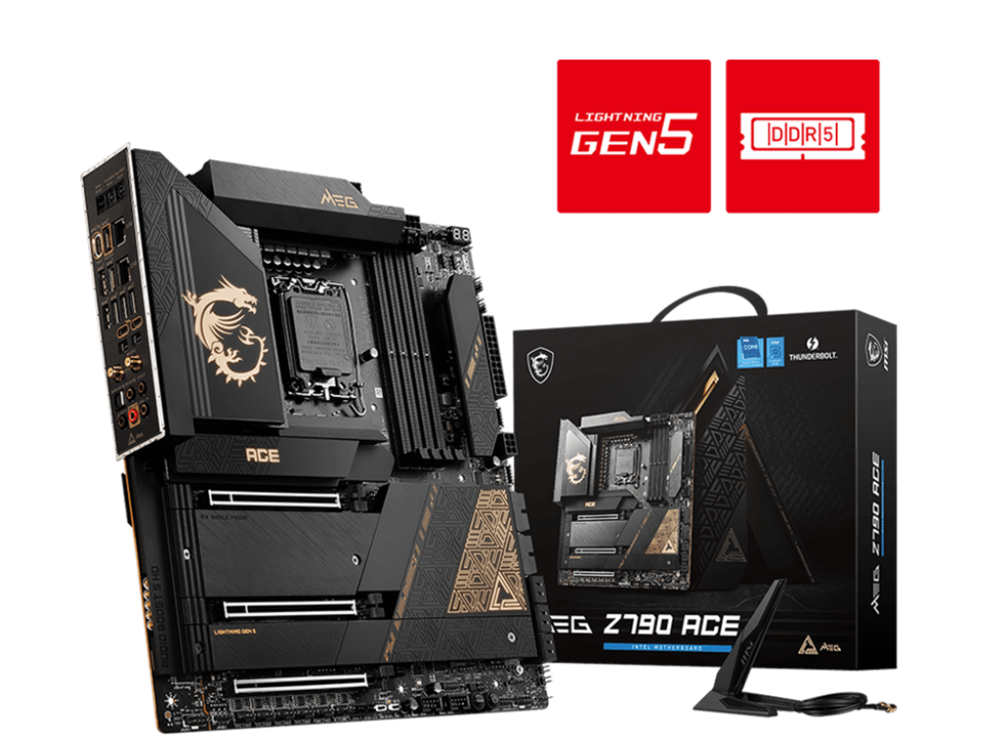 On Sale!🔥MSI MEG Z790 ACE LGA 1700 Intel Z790 SATA 6Gb/s DDR5 PCIE Gen 5 Extended ATX Motherboard