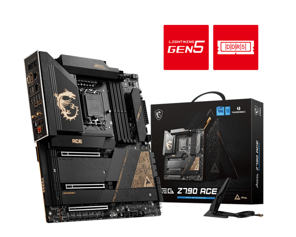 On Sale!🔥MSI MEG Z790 ACE LGA 1700 Intel Z790 SATA 6Gb/s DDR5 PCIE Gen 5 Extended ATX Motherboard