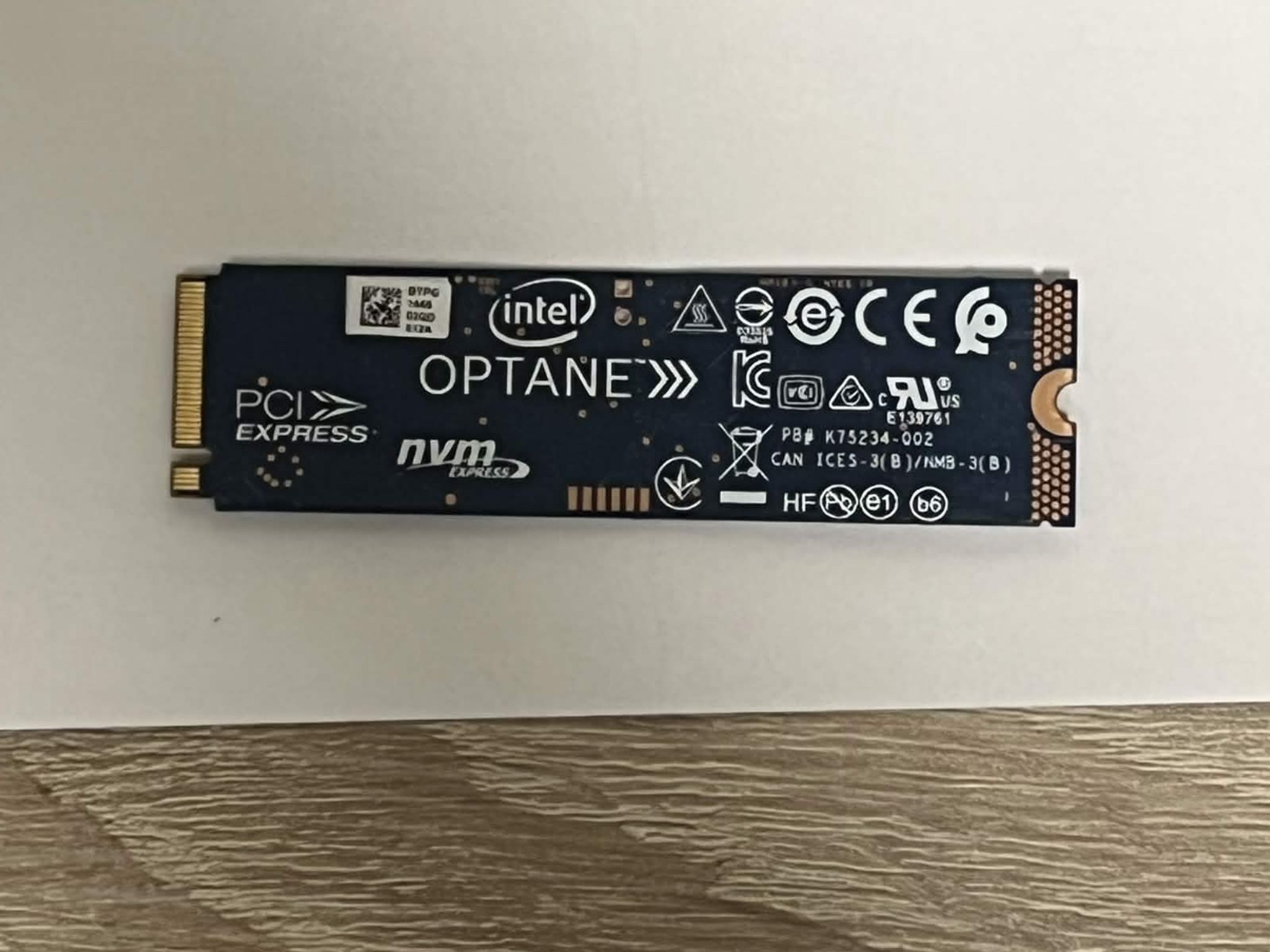 Intel Optane Memory H10 HBRPEKNX0202A 512GB+32GB NAND M.2 2280 Solid State Drive