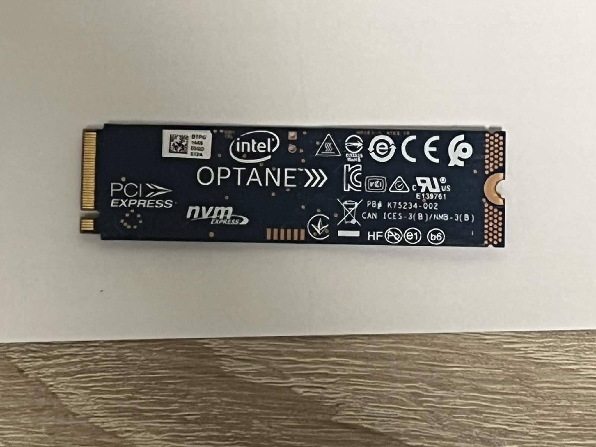 Intel Optane Memory H10 HBRPEKNX0202A 512GB+32GB NAND M.2 2280 Solid State Drive